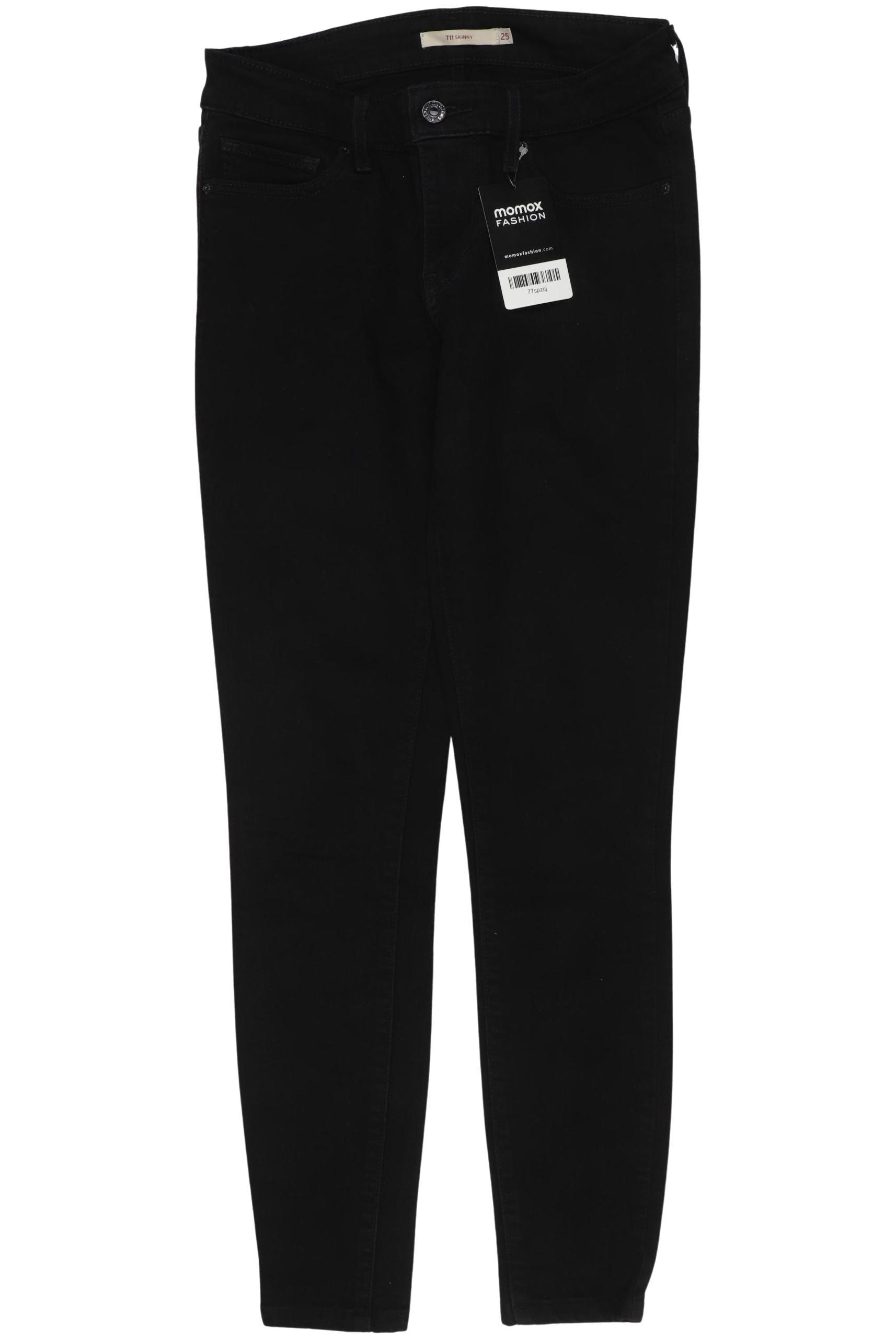 

Levis Damen Jeans, schwarz, Gr. 25