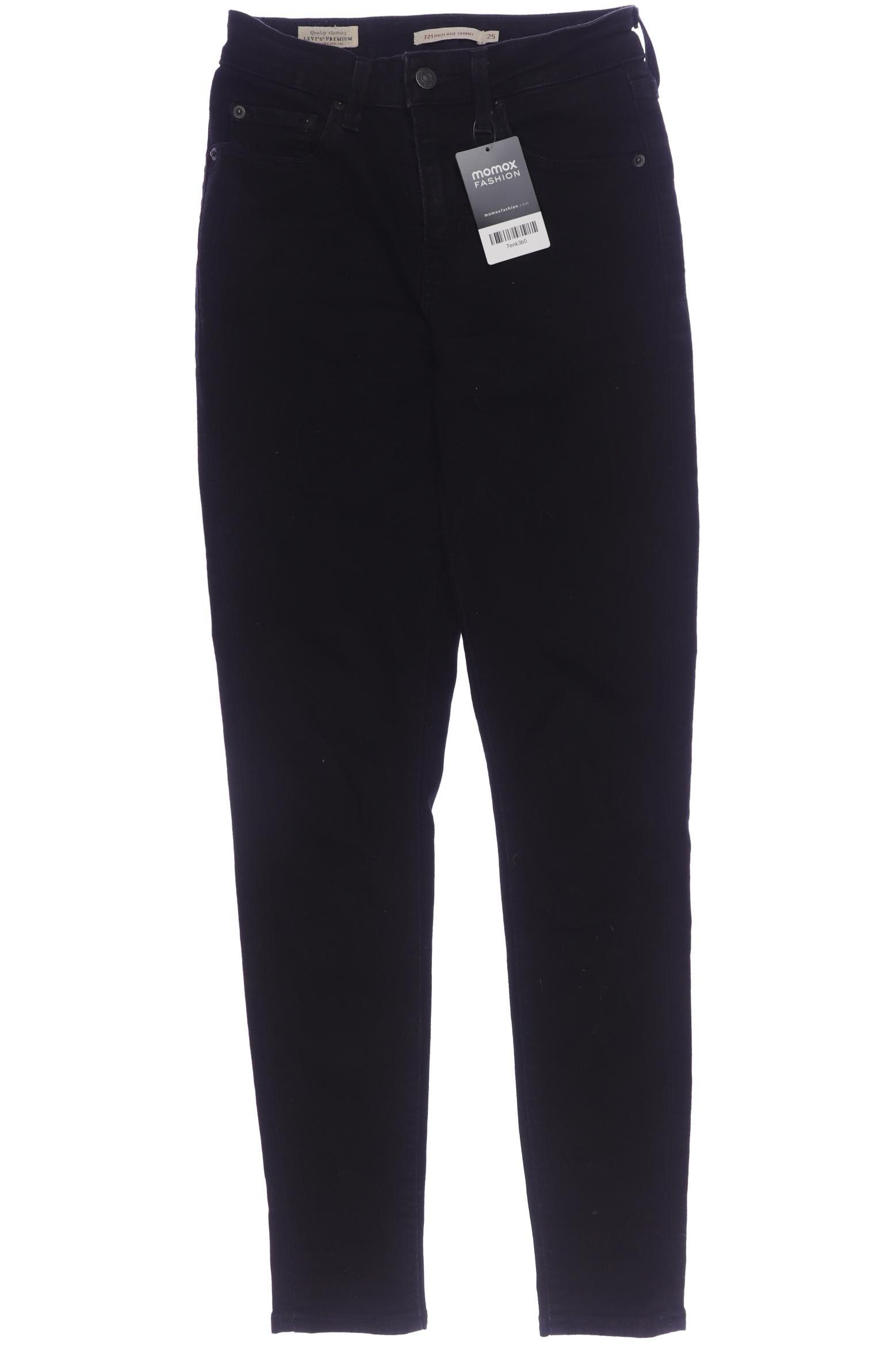 

Levis Damen Jeans, schwarz, Gr. 25