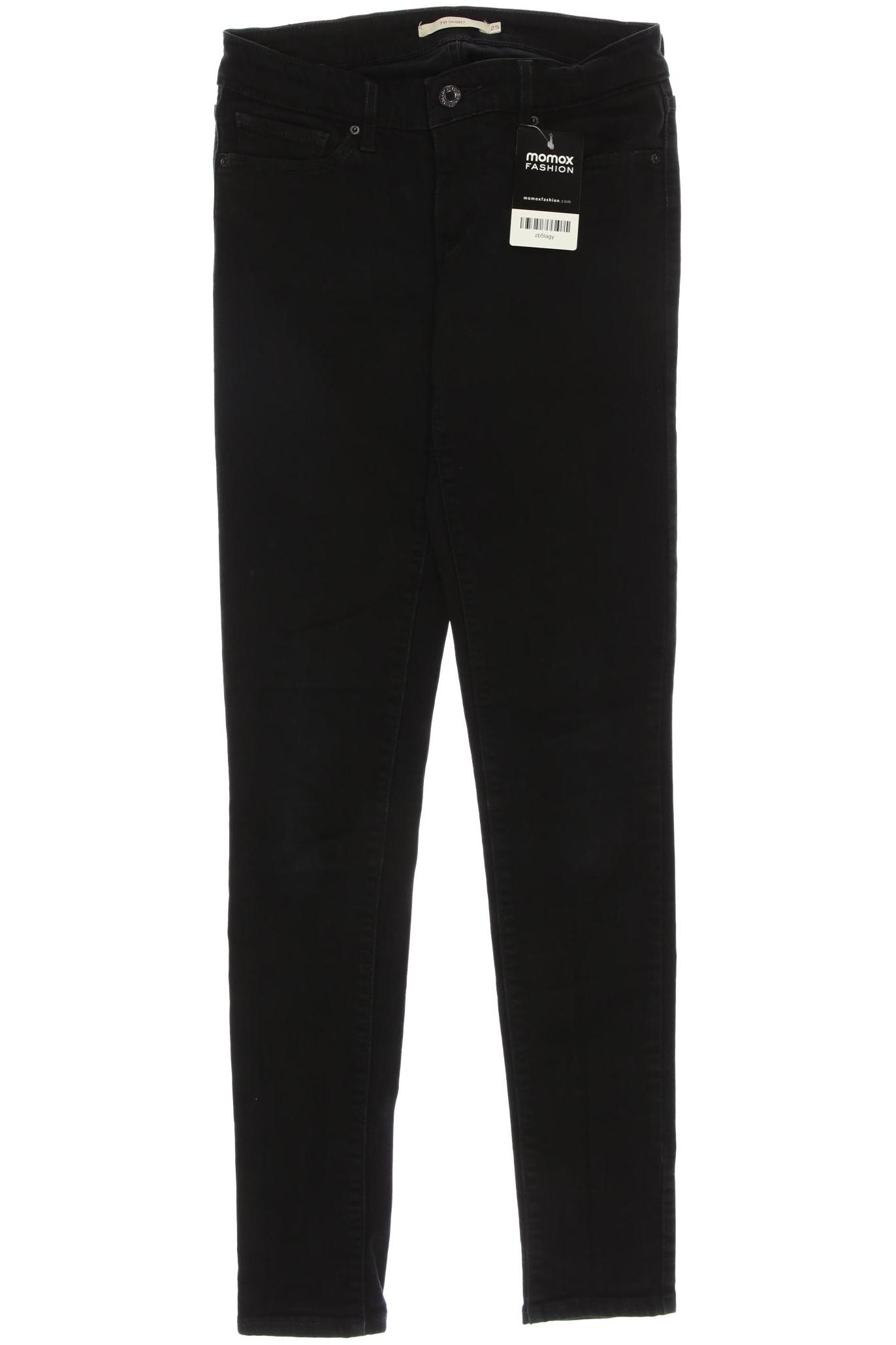 

Levis Damen Jeans, schwarz, Gr. 25