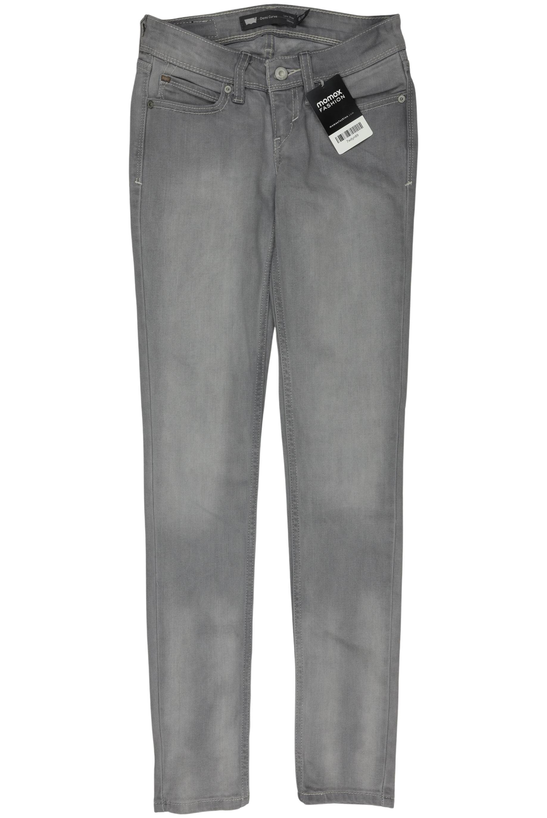 

Levis Damen Jeans, grau, Gr. 24