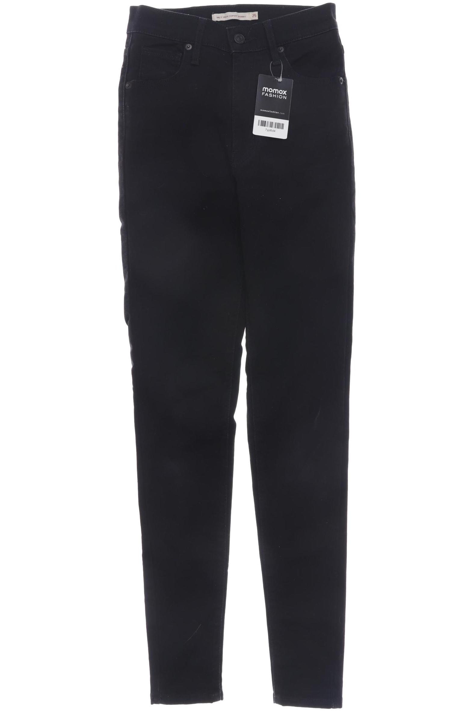 

Levis Damen Jeans, schwarz, Gr. 25