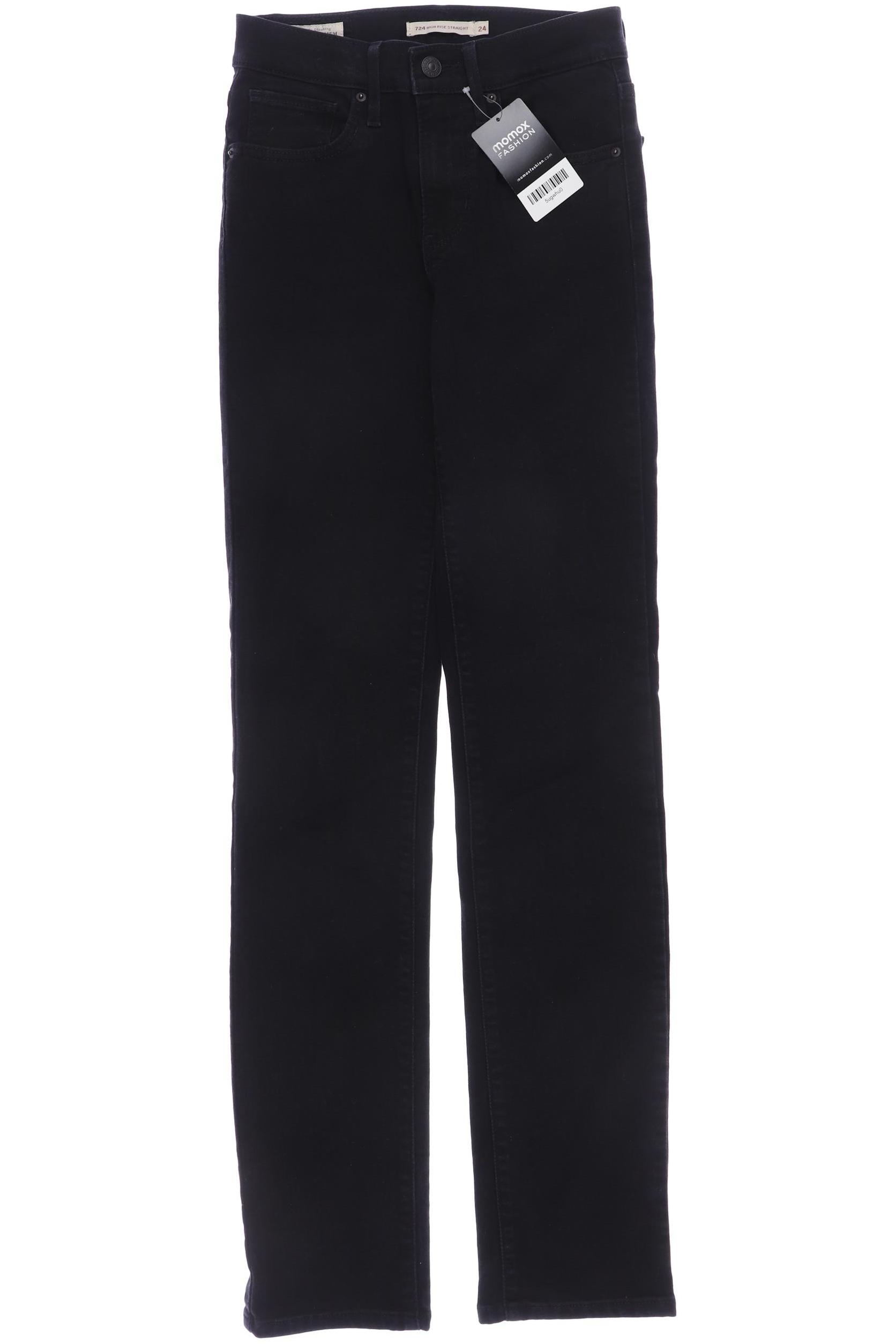 

Levis Damen Jeans, schwarz, Gr. 24
