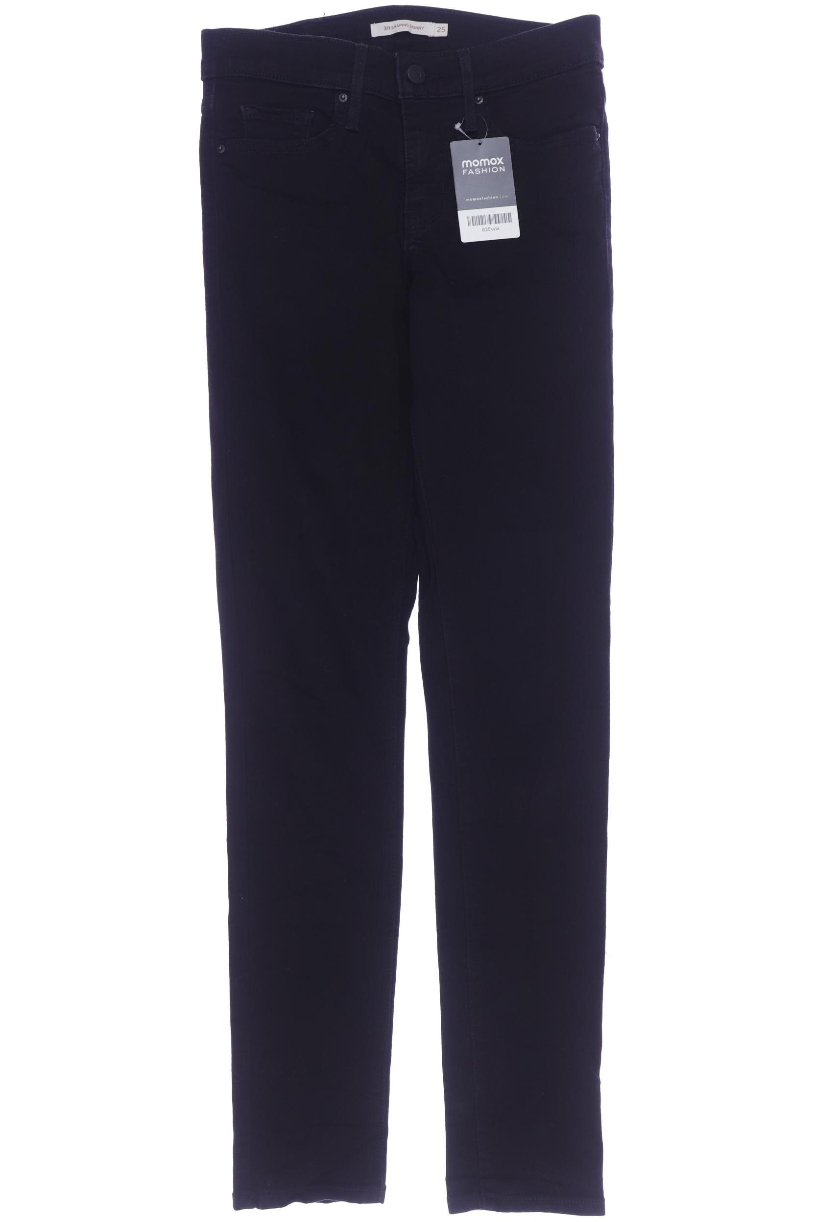 

Levis Damen Jeans, schwarz, Gr. 25