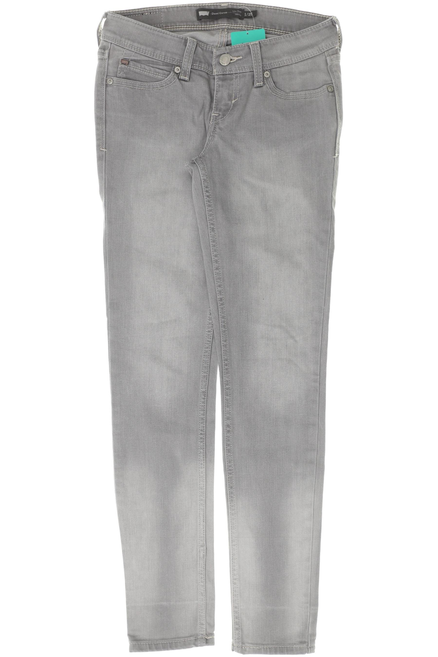

Levis Damen Jeans, grau, Gr. 25