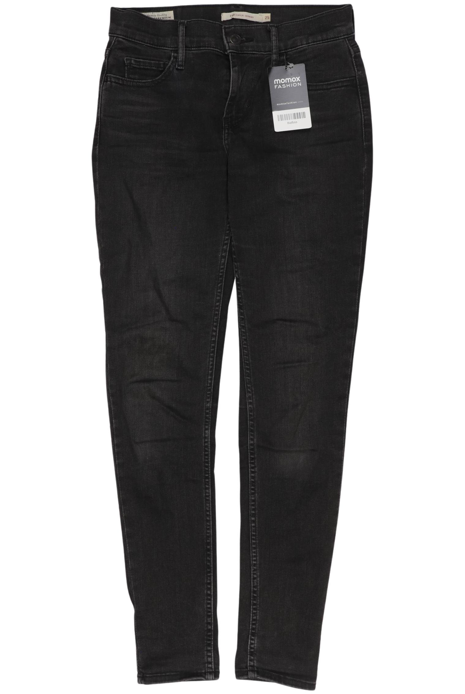 

Levis Damen Jeans, schwarz, Gr. 25