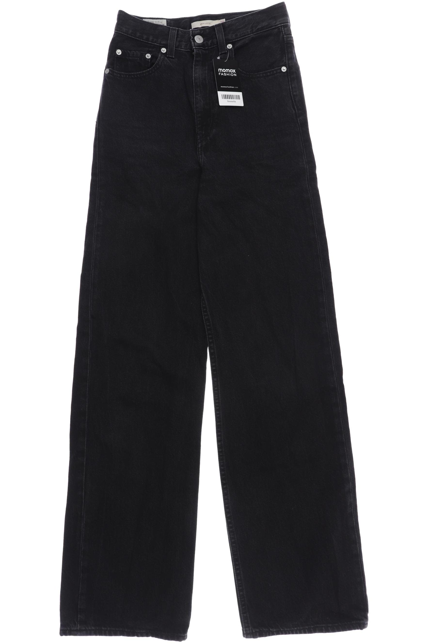 

Levis Damen Jeans, schwarz, Gr. 24