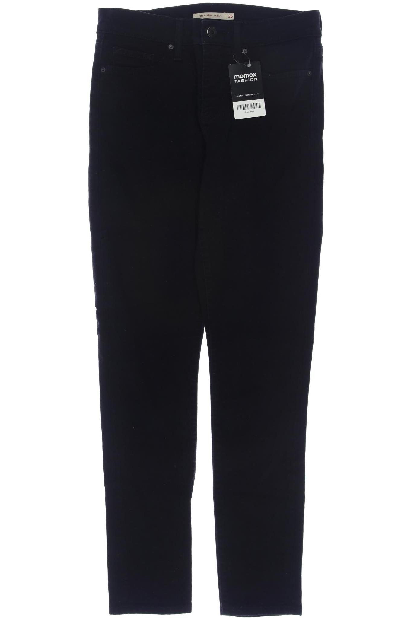 

Levis Damen Jeans, schwarz, Gr. 26