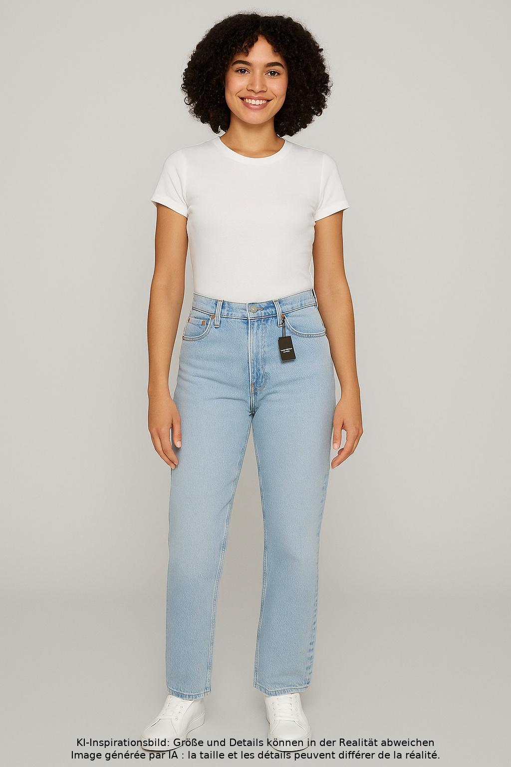 

Levis Damen Jeans, hellblau, Gr. 26