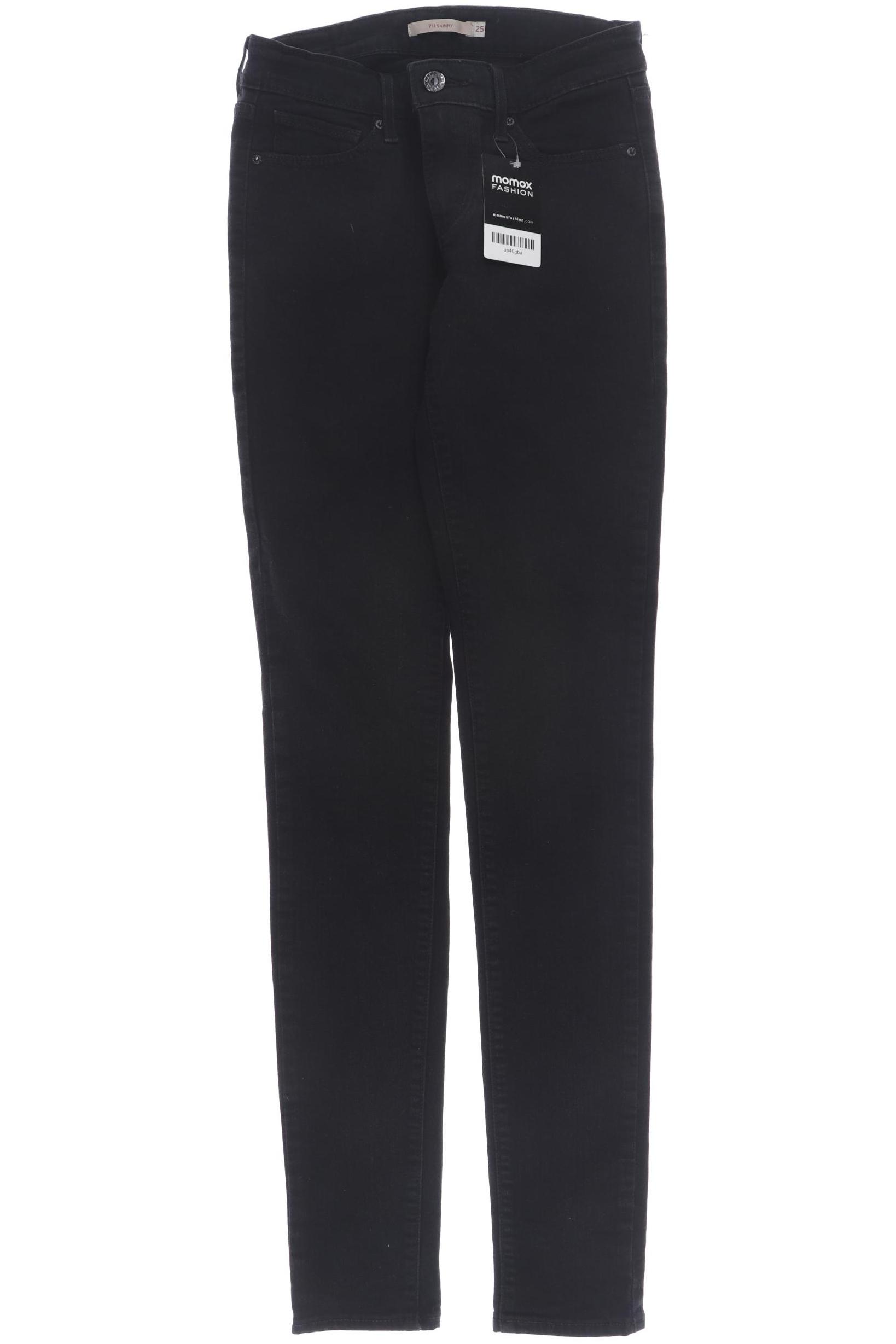 

Levis Damen Jeans, schwarz, Gr. 25