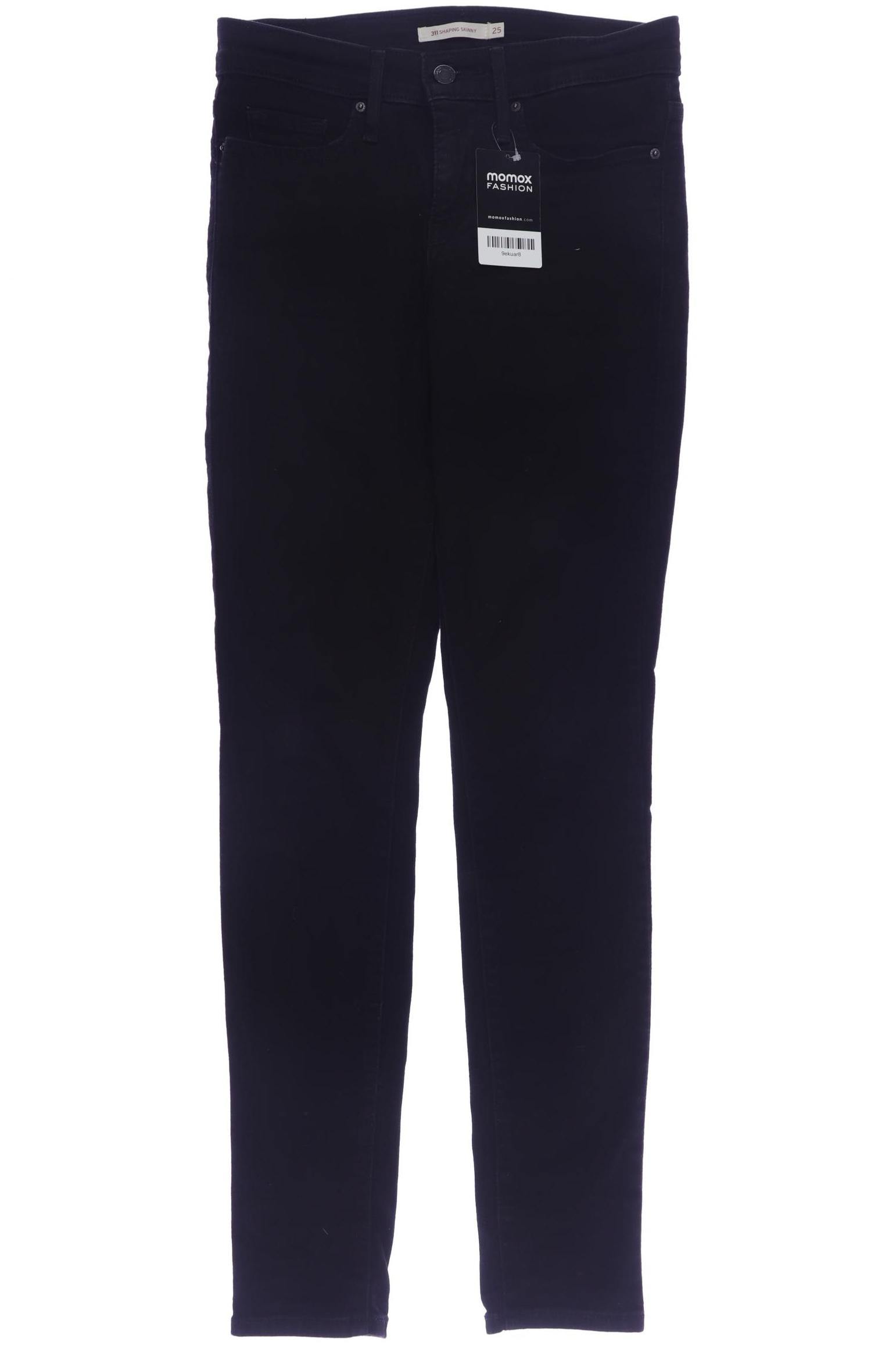 

Levis Damen Jeans, schwarz, Gr. 25