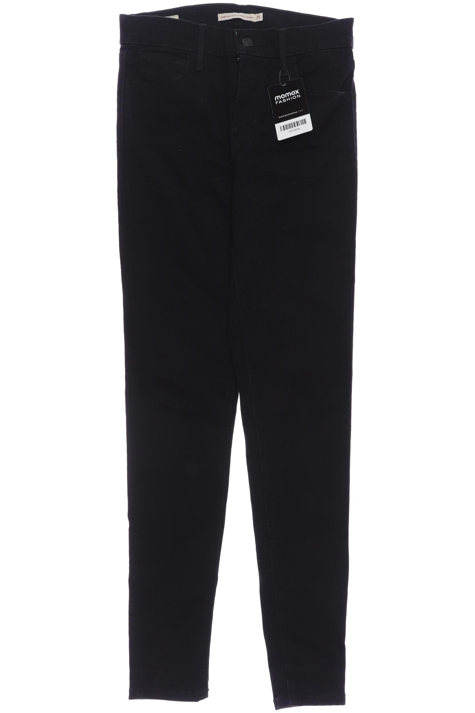 

Levis Damen Jeans, schwarz, Gr. 25