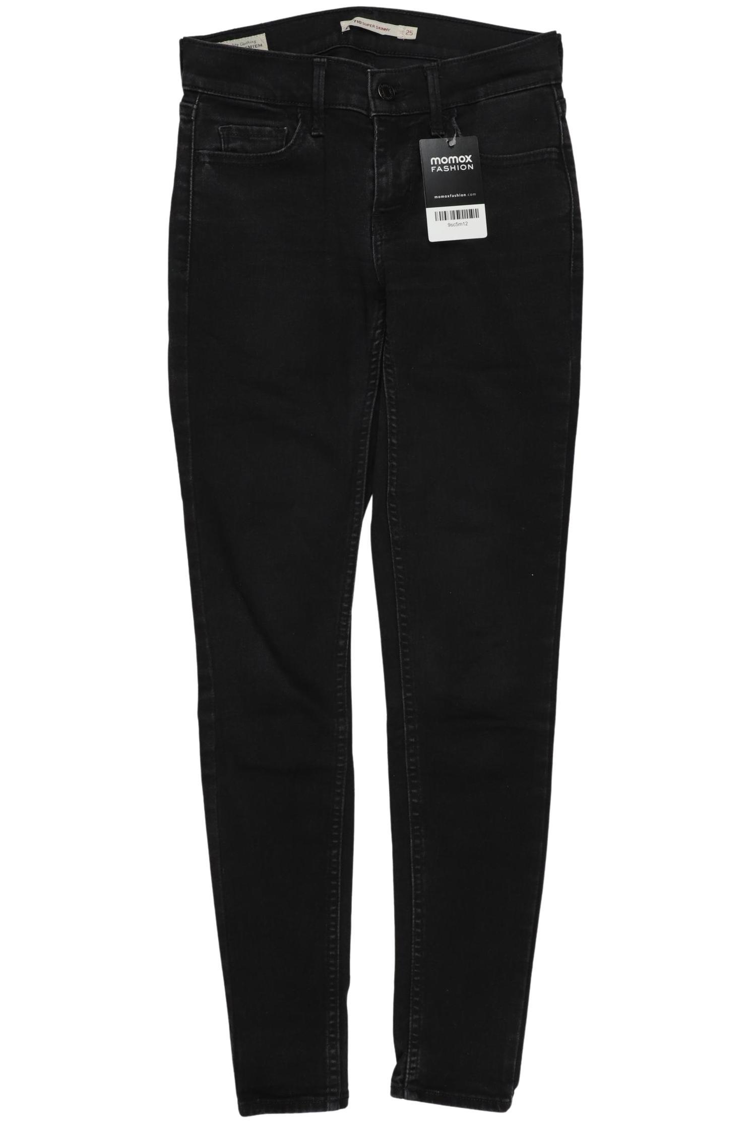 

Levis Damen Jeans, schwarz, Gr. 25