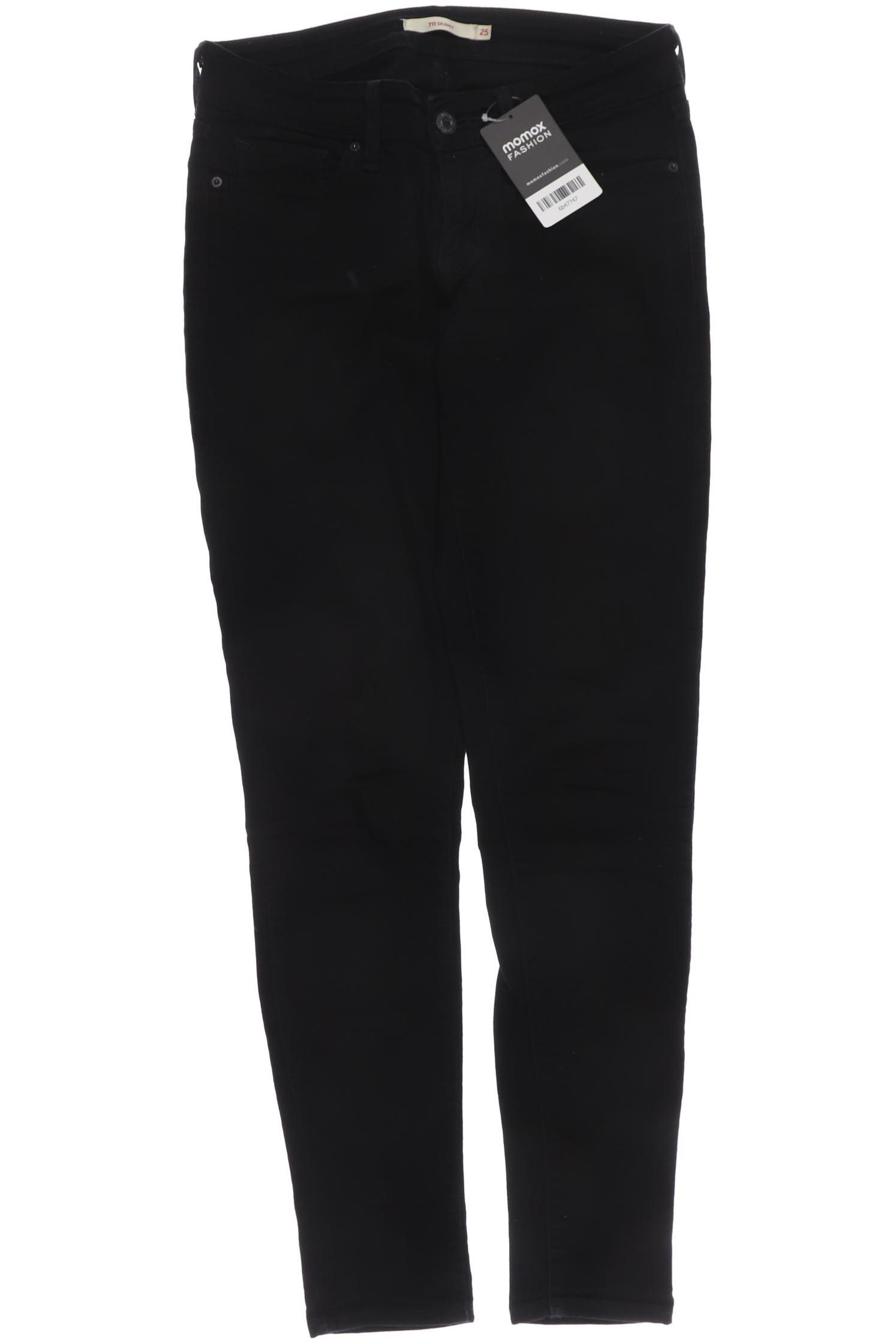 

Levis Damen Jeans, schwarz, Gr. 25