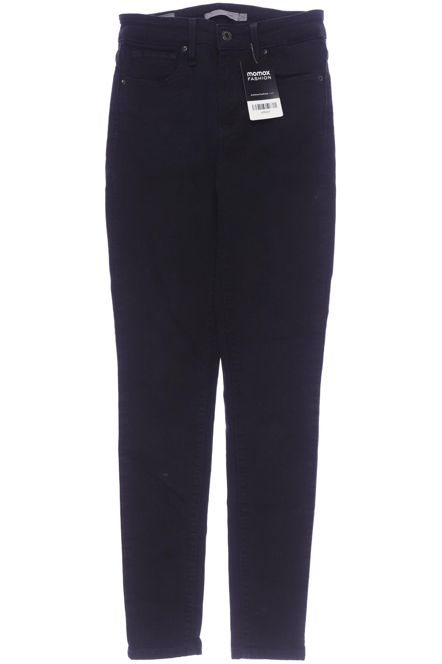 

Levis Damen Jeans, schwarz, Gr. 25