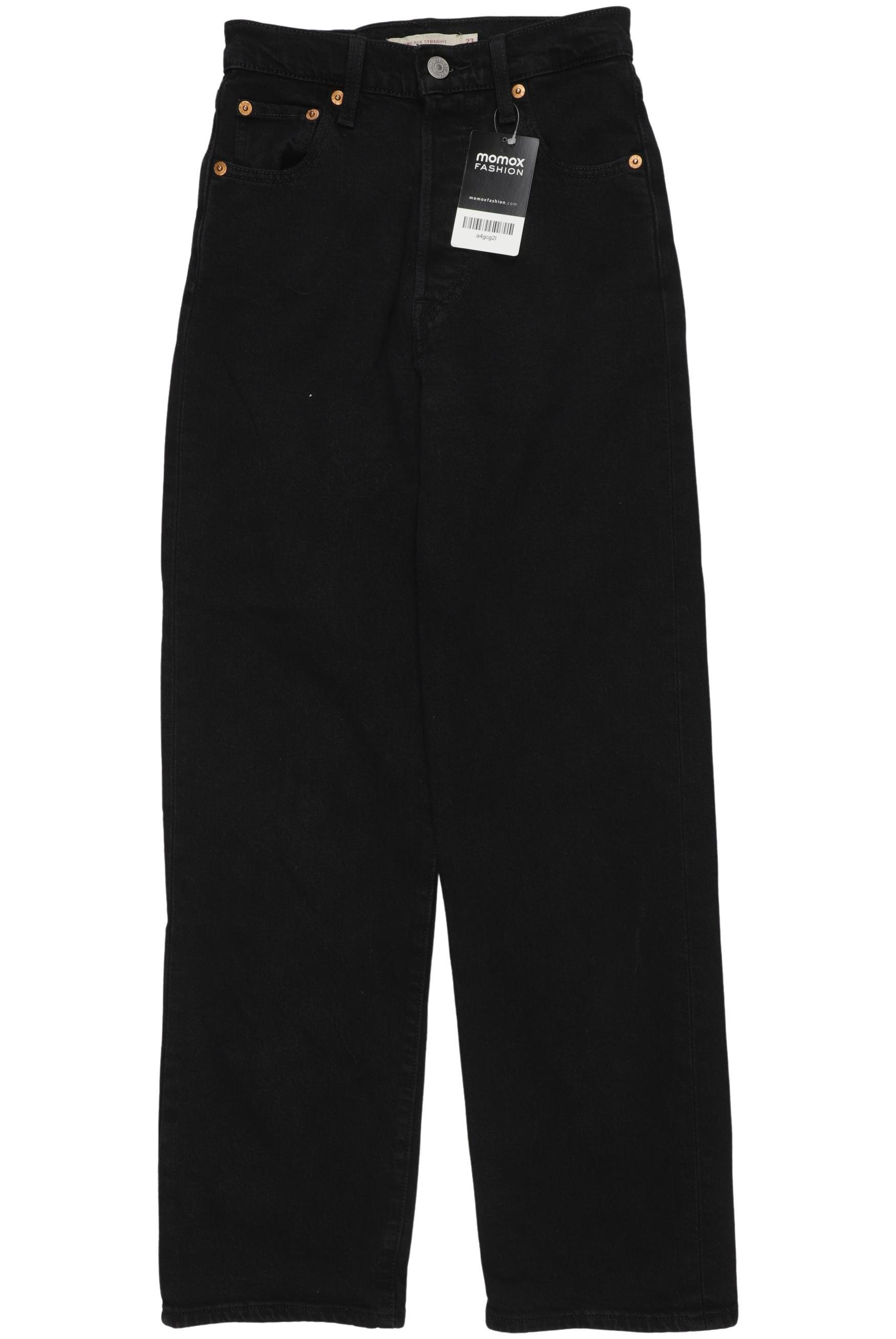 

Levis Damen Jeans, schwarz, Gr. 0