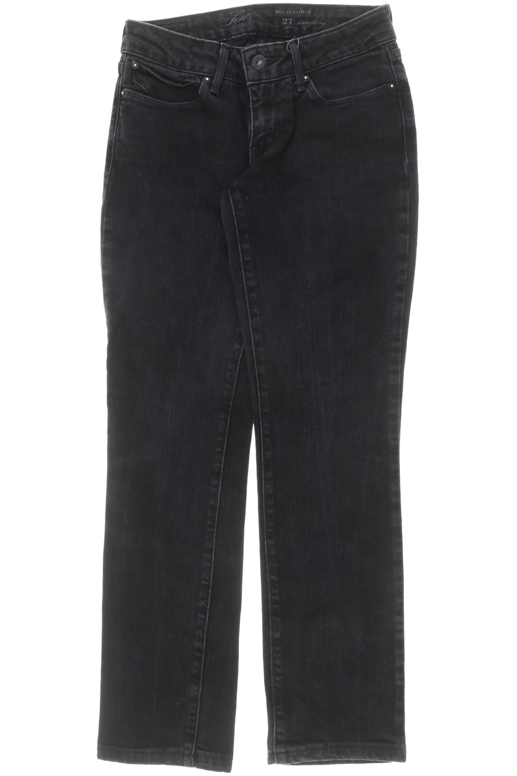 

Levis Damen Jeans, schwarz, Gr. 27