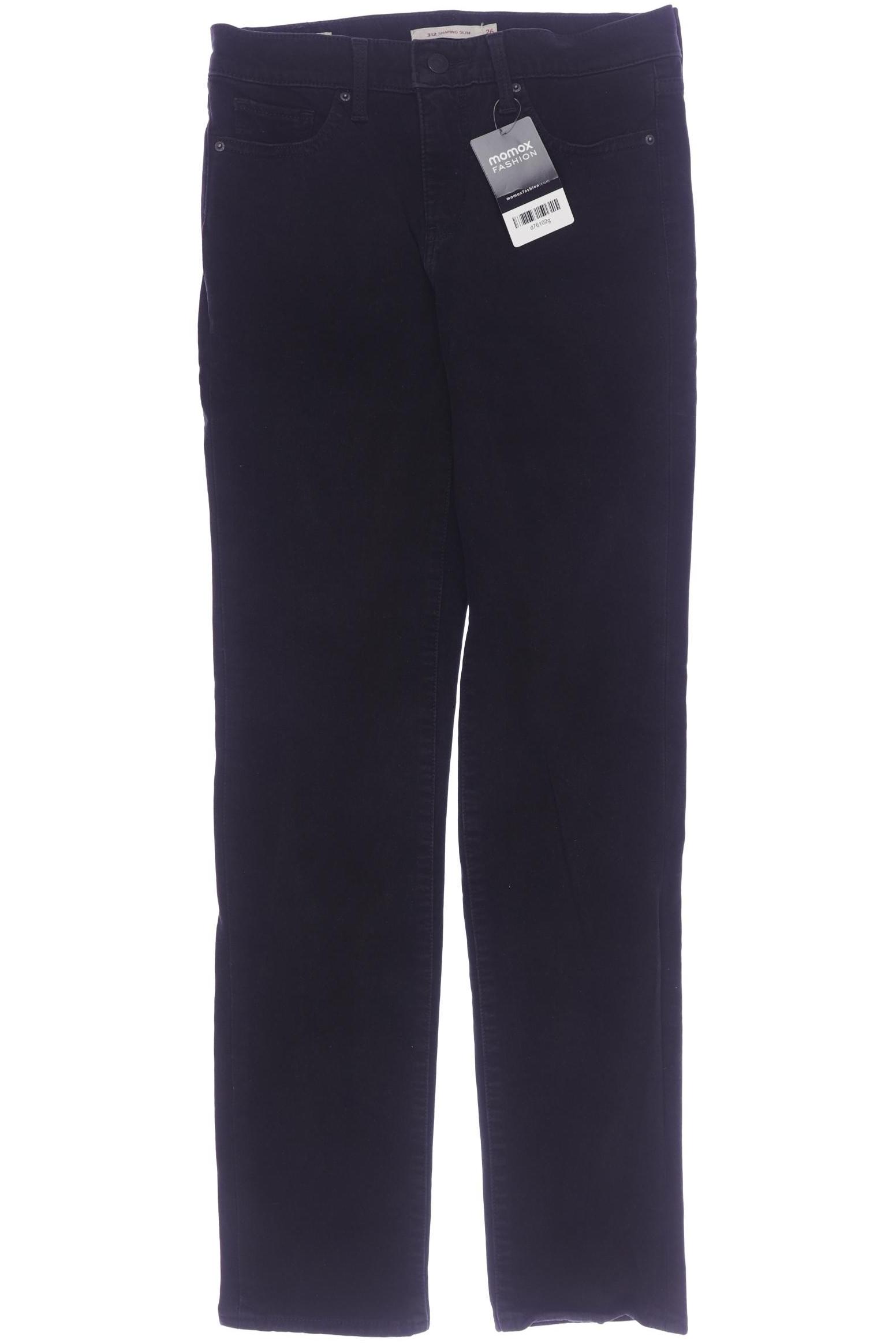 

Levis Damen Jeans, schwarz, Gr. 26