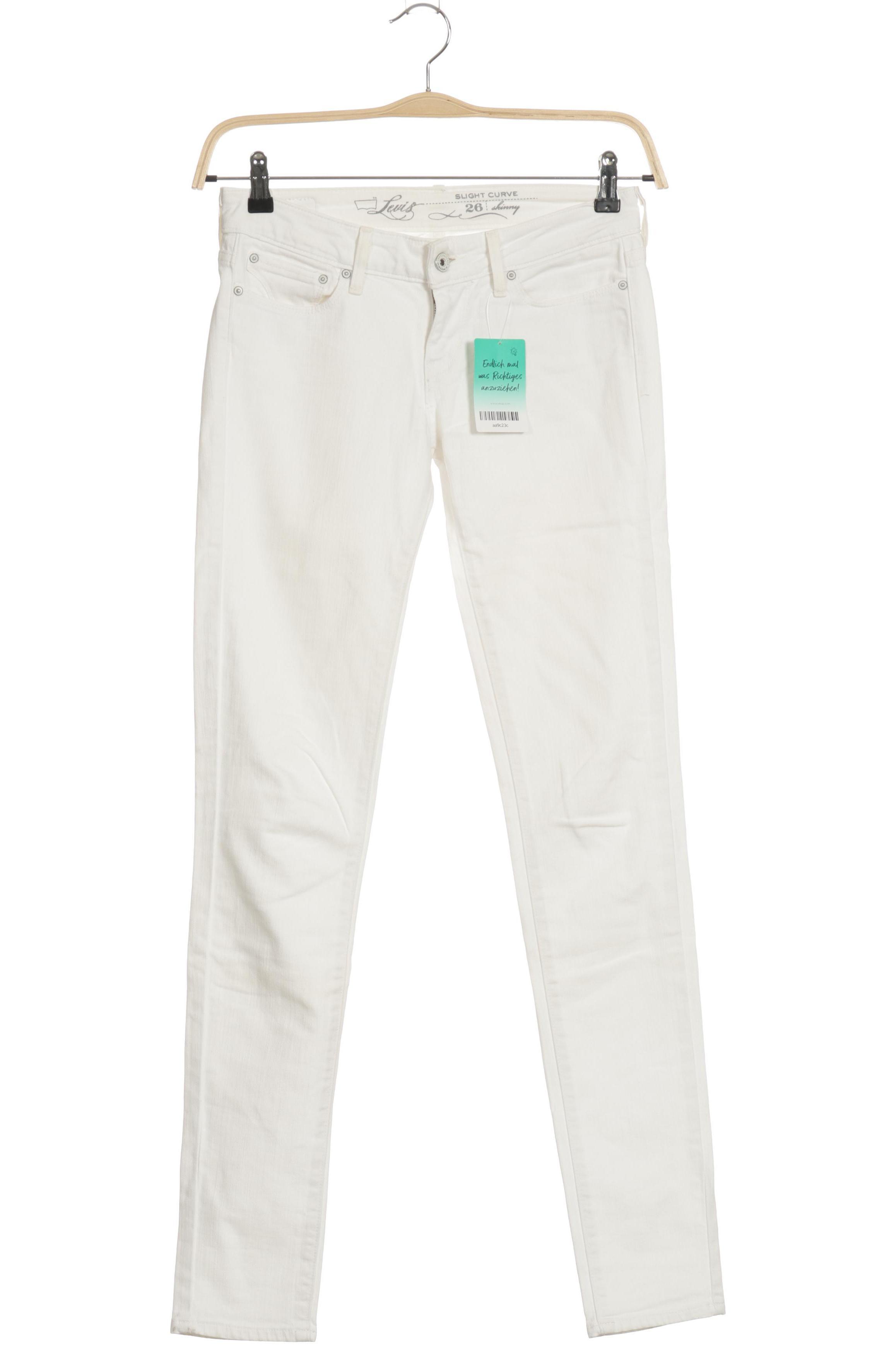 

Levis Damen Jeans, weiß, Gr. 26