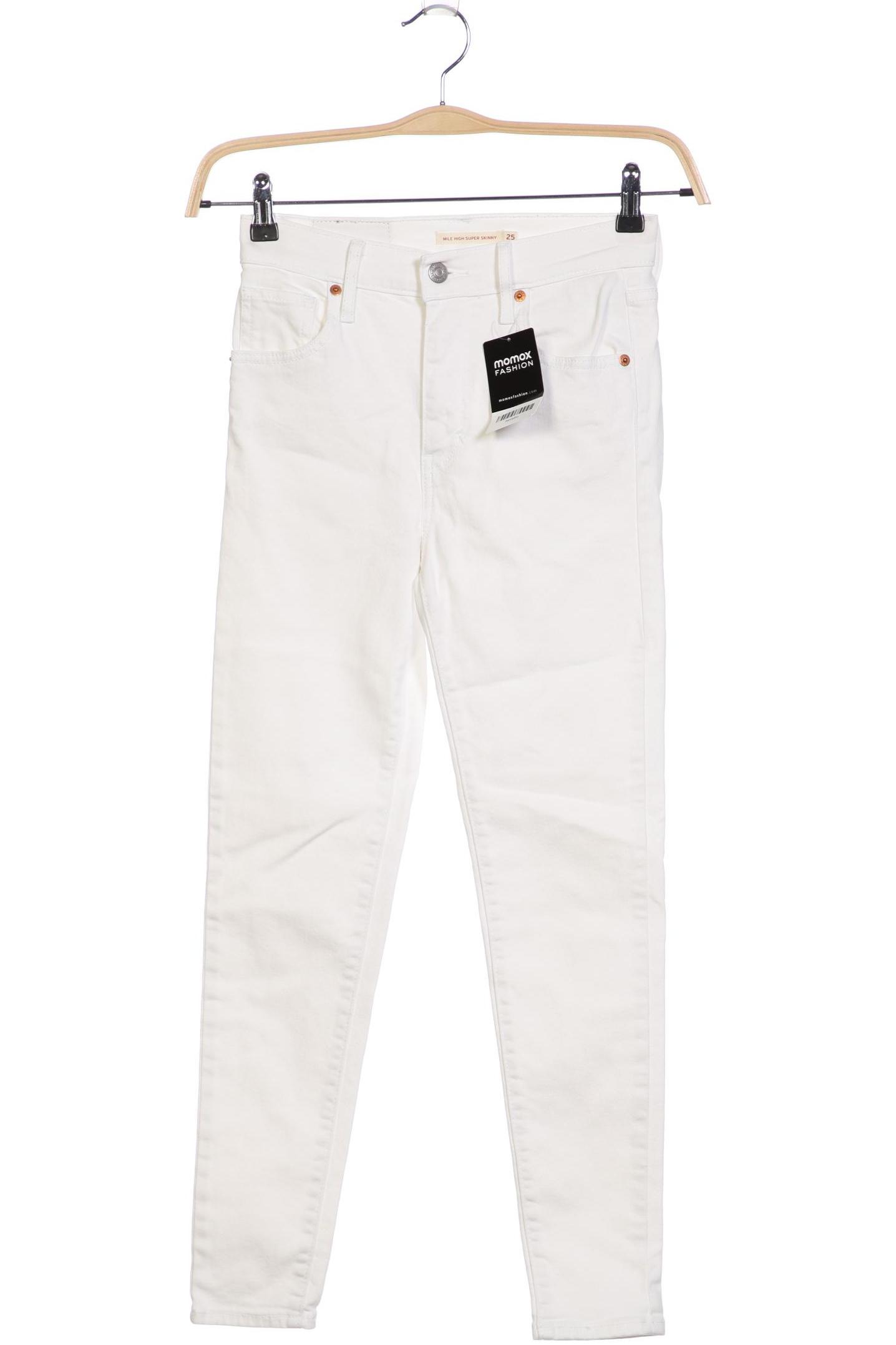 

Levis Damen Jeans, cremeweiß, Gr. 25