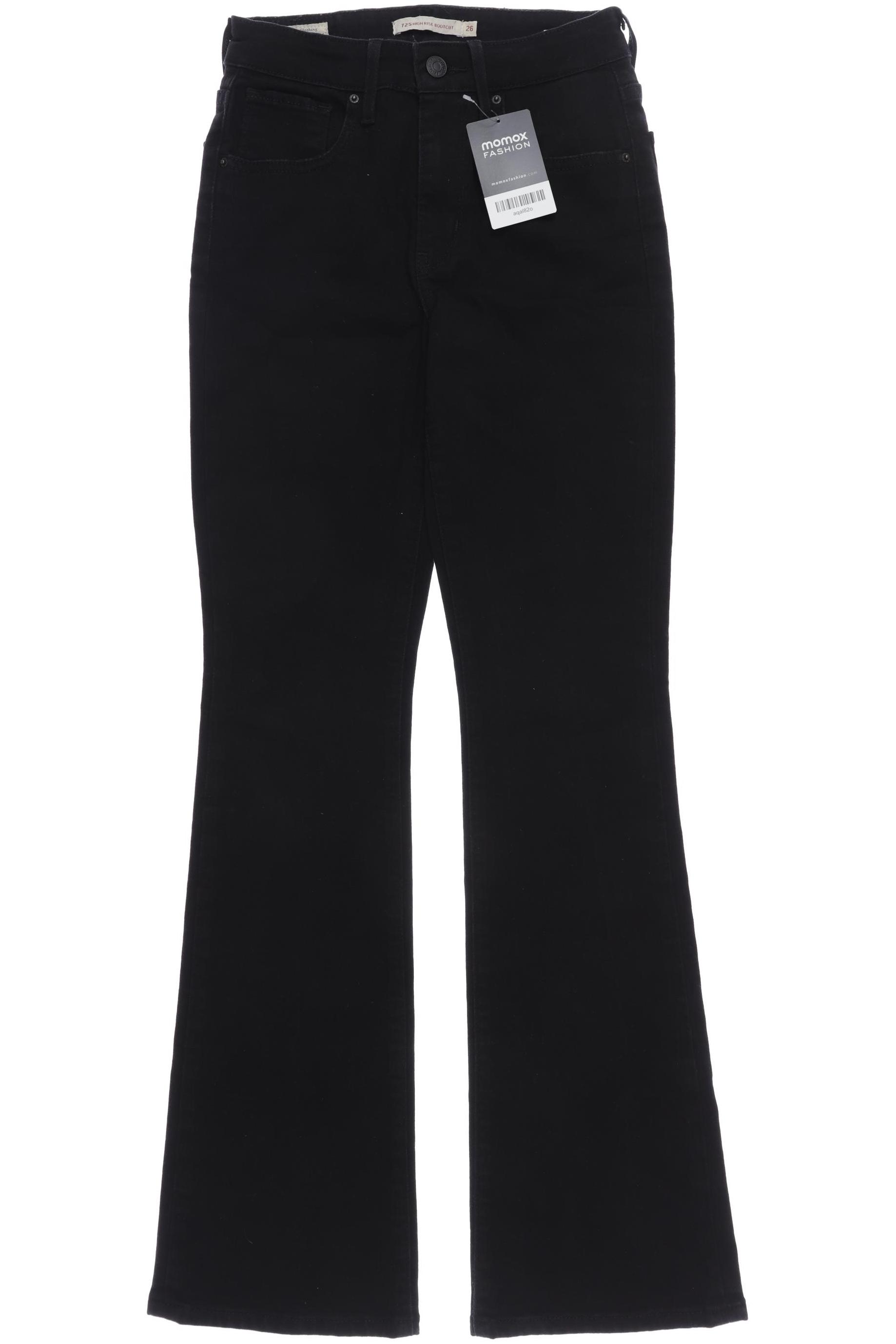 

Levis Damen Jeans, schwarz, Gr. 26