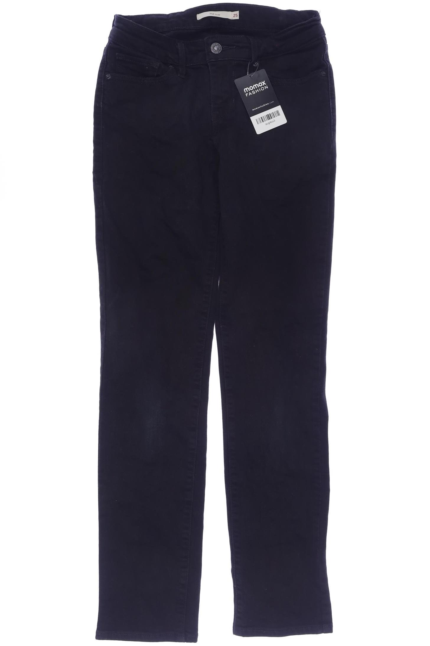 

Levis Damen Jeans, schwarz, Gr. 25