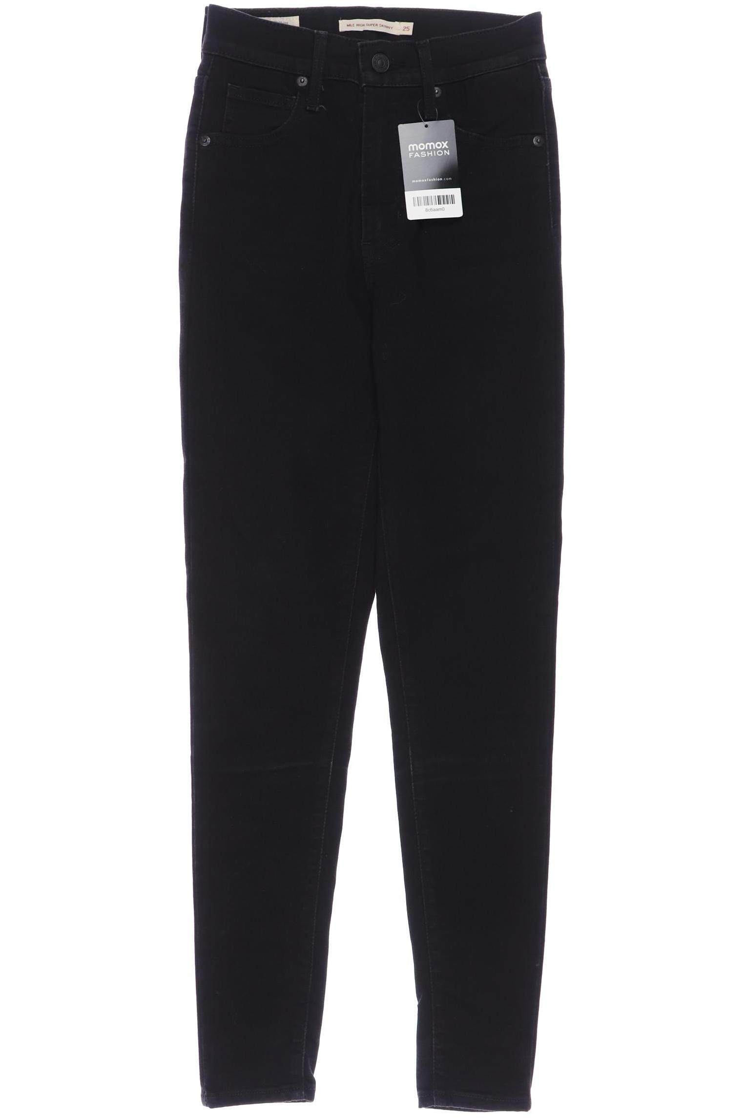 

Levis Damen Jeans, schwarz, Gr. 25