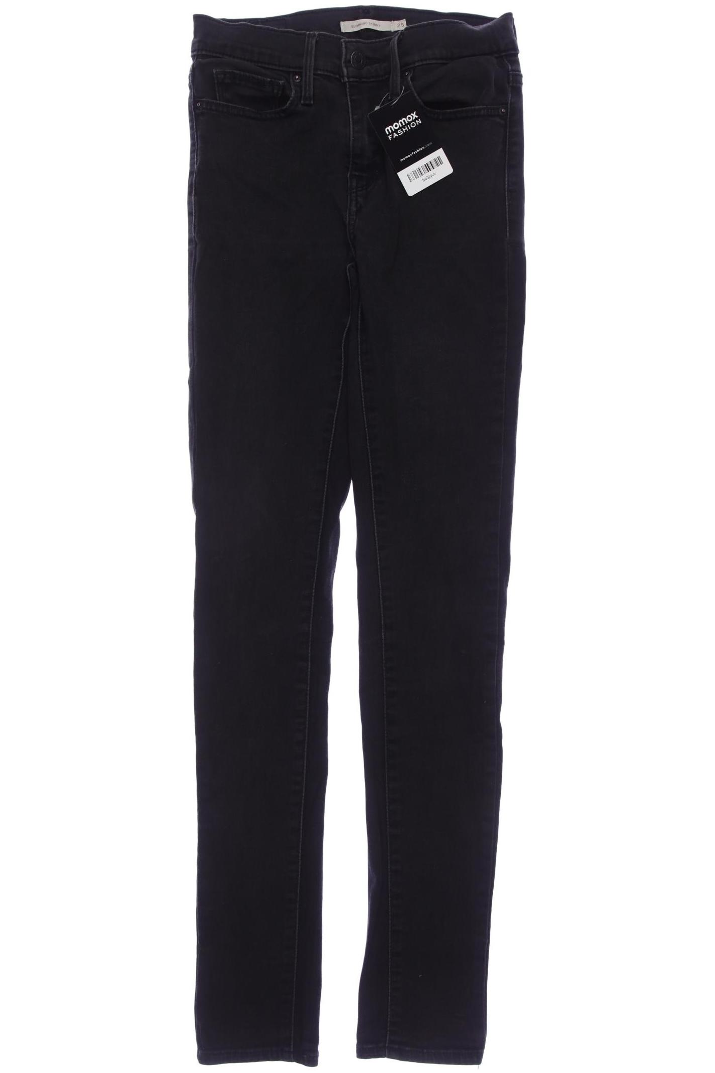

Levis Damen Jeans, schwarz, Gr. 25