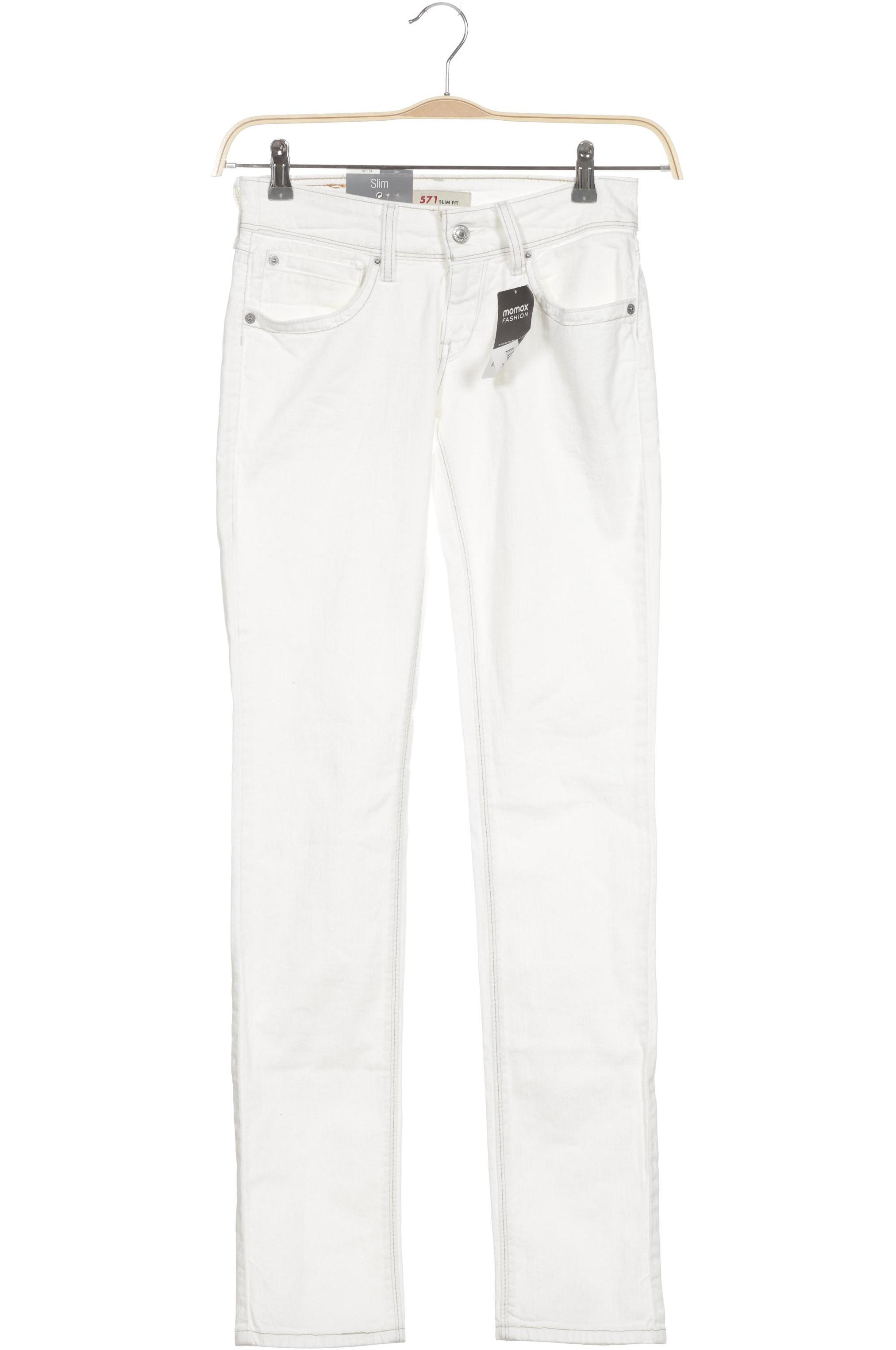 

Levis Damen Jeans, weiß, Gr. 27