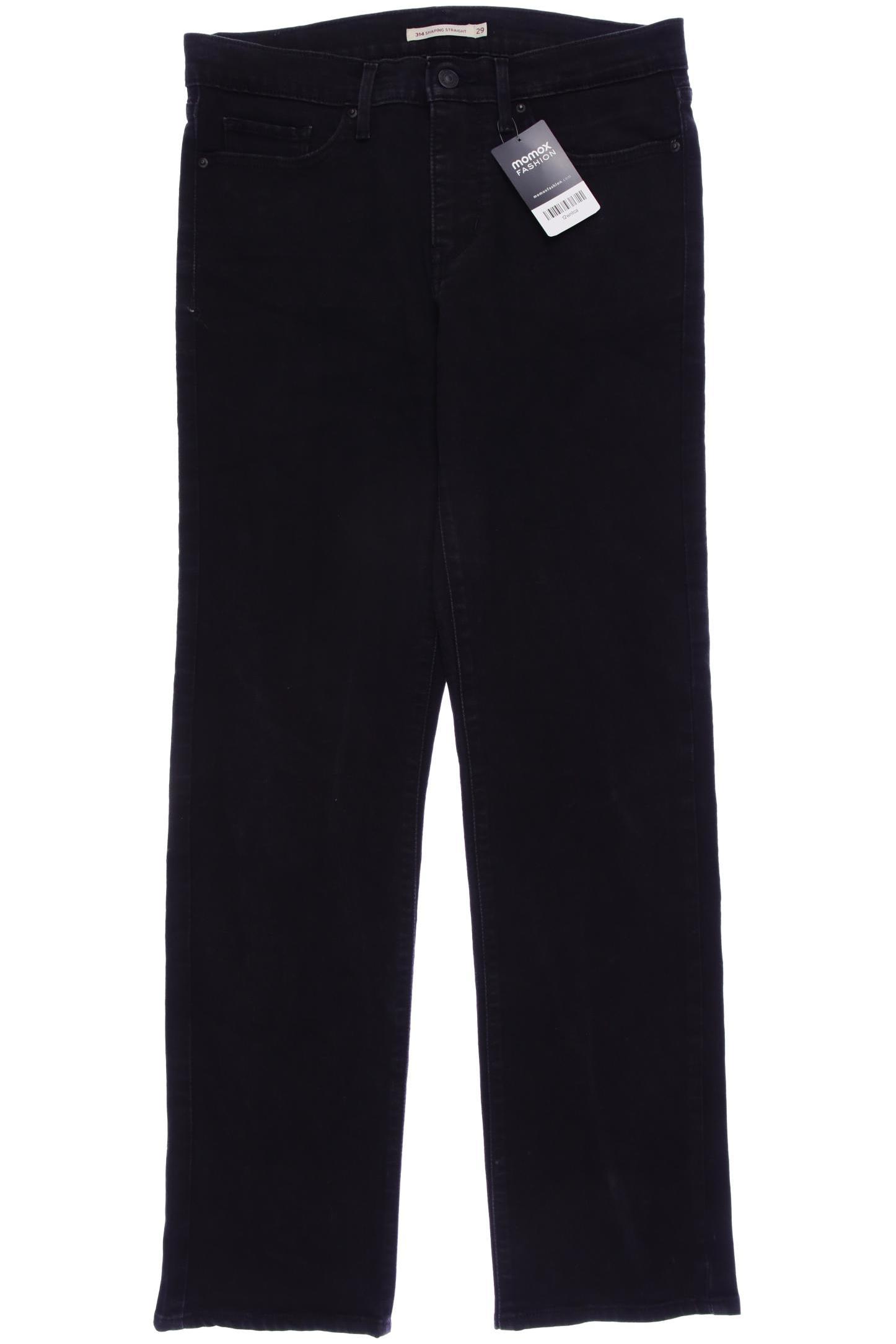 

Levis Damen Jeans, schwarz, Gr. 29