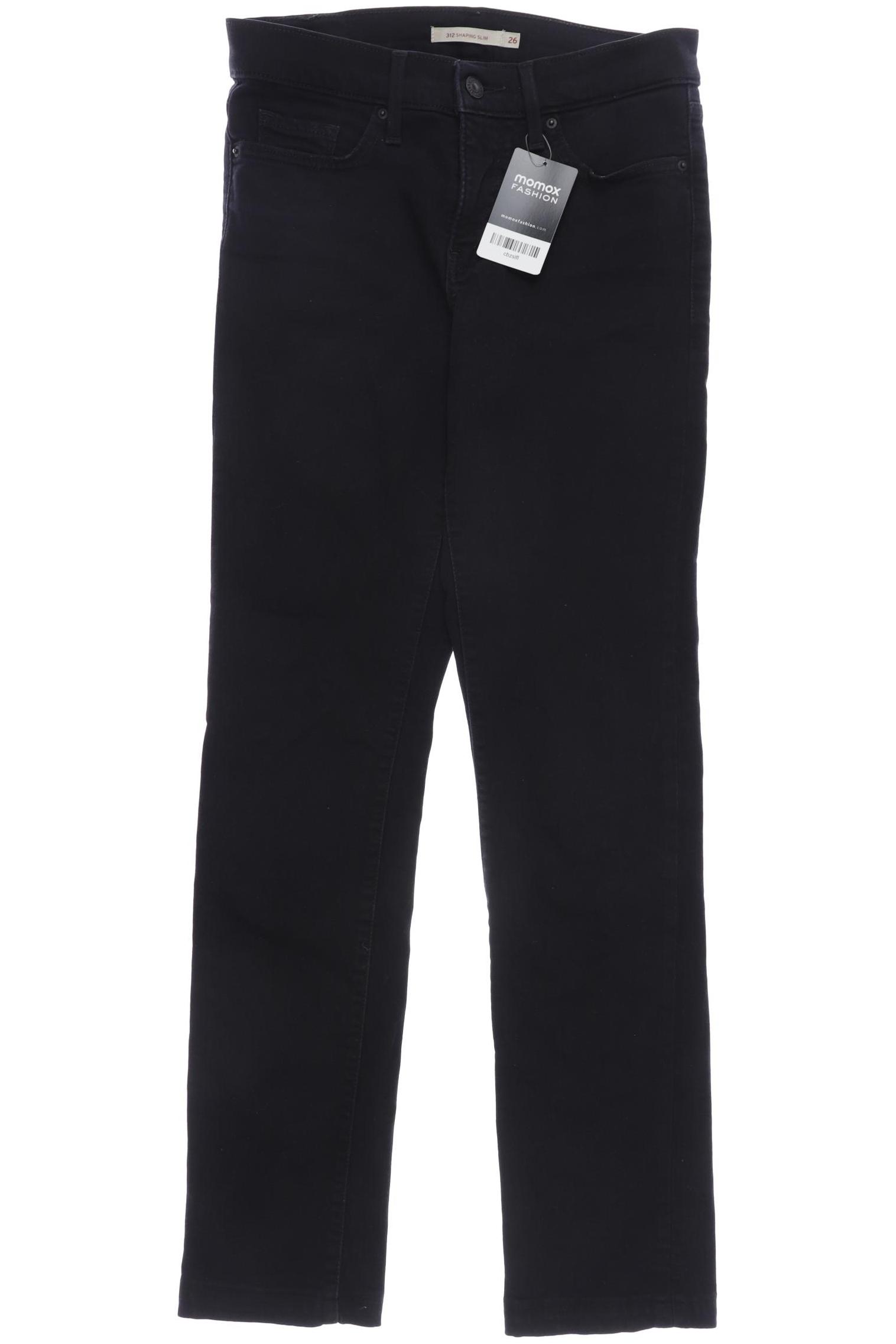 

Levis Damen Jeans, schwarz, Gr. 26