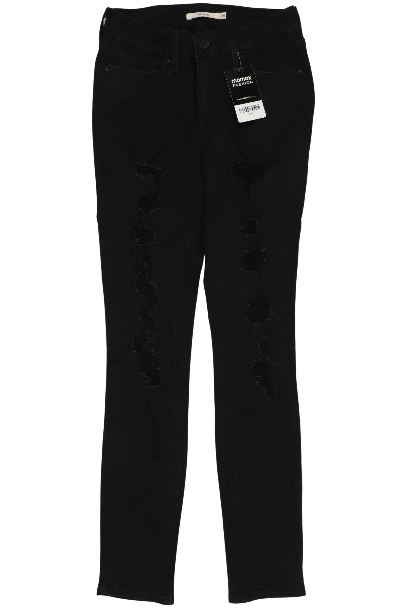 

Levis Damen Jeans, schwarz, Gr. 26