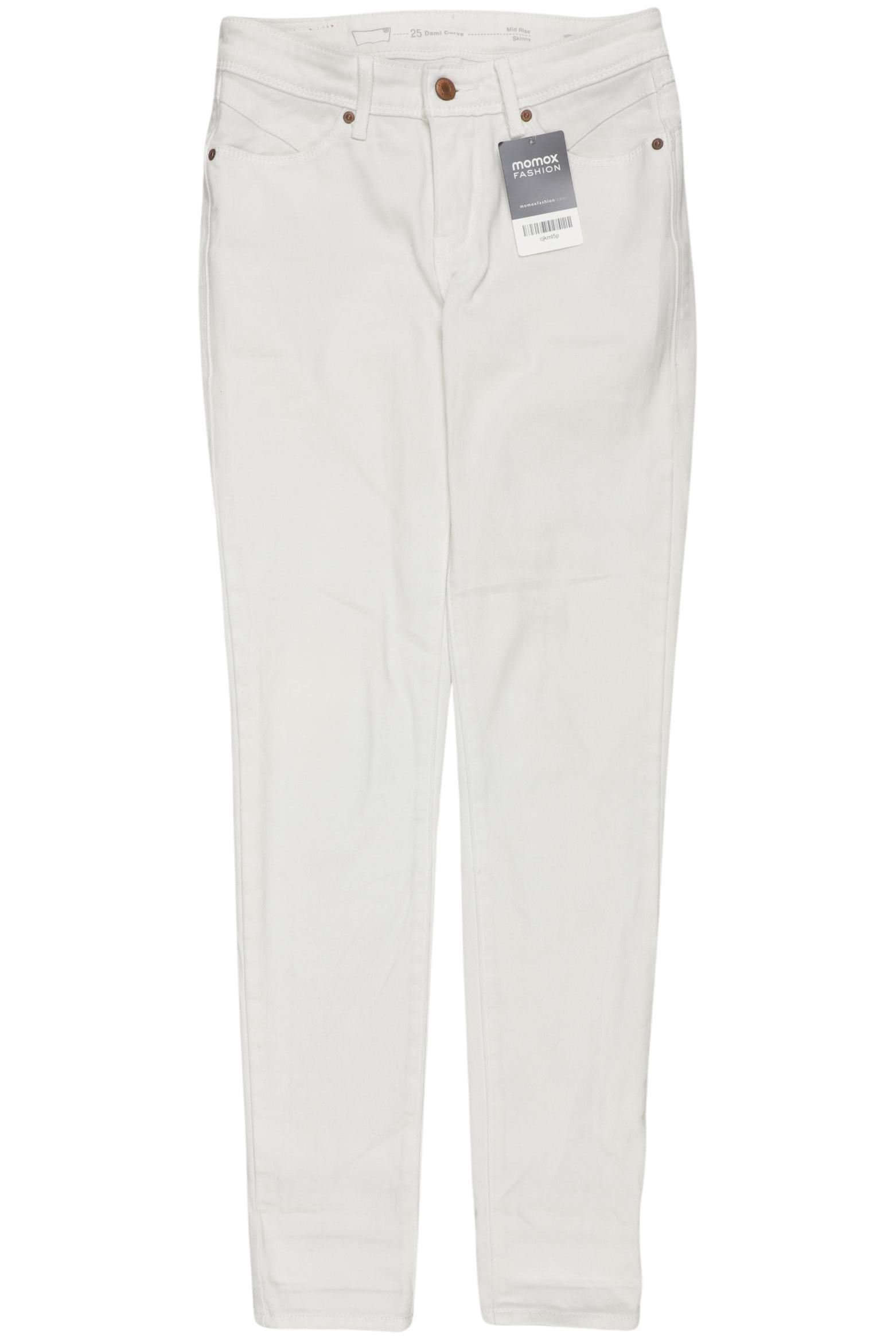 

Levis Damen Jeans, weiß, Gr. 25