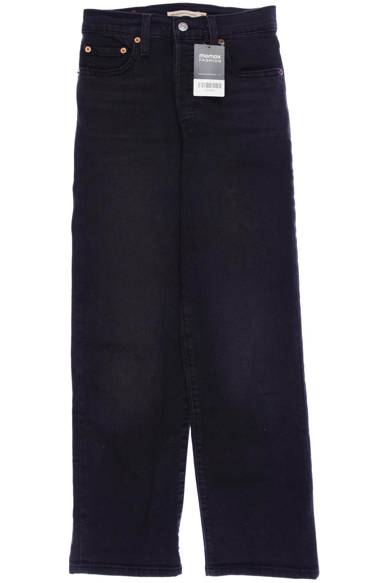 

Levis Damen Jeans, schwarz, Gr. 25