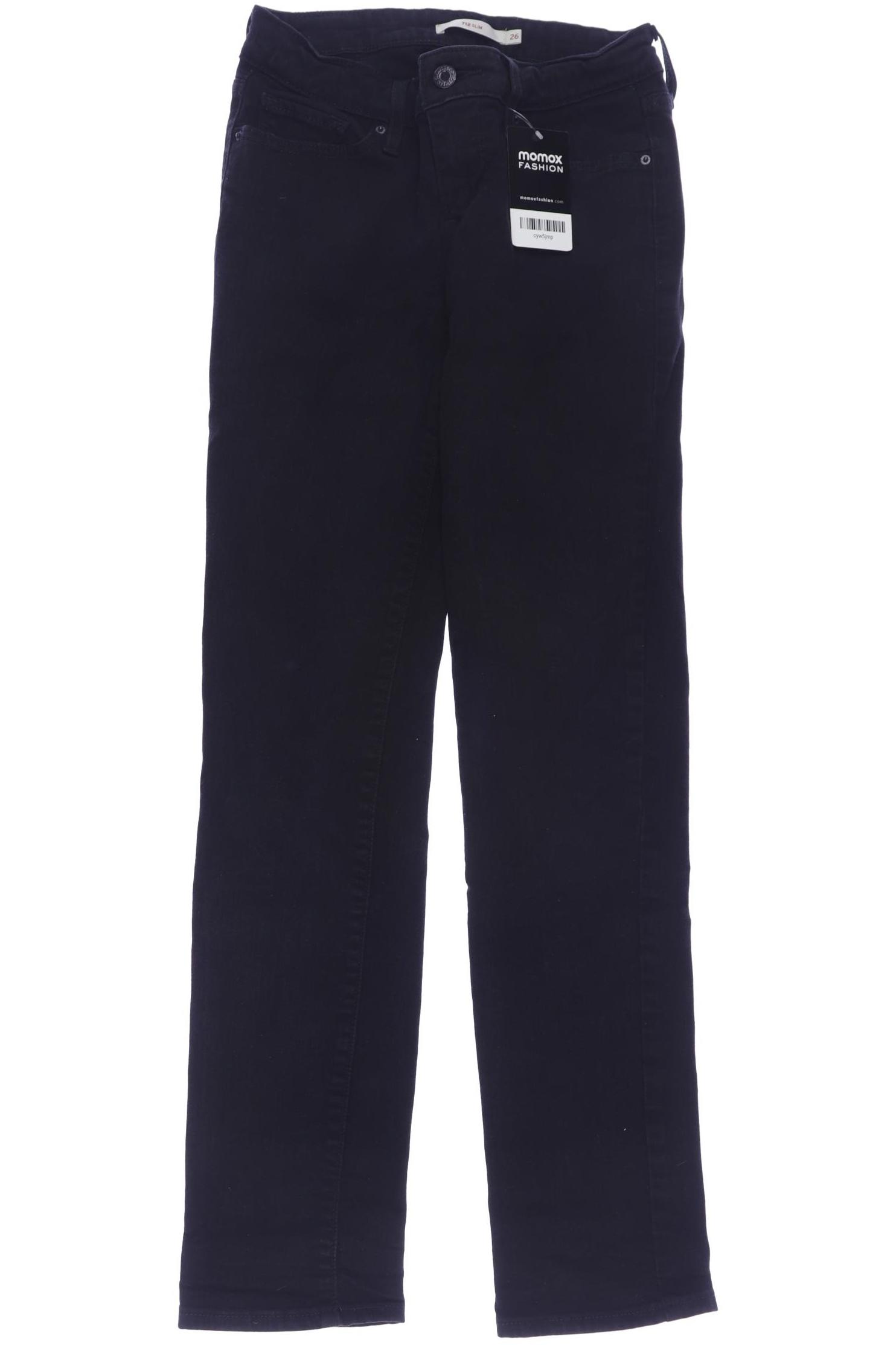 

Levis Damen Jeans, schwarz, Gr. 26