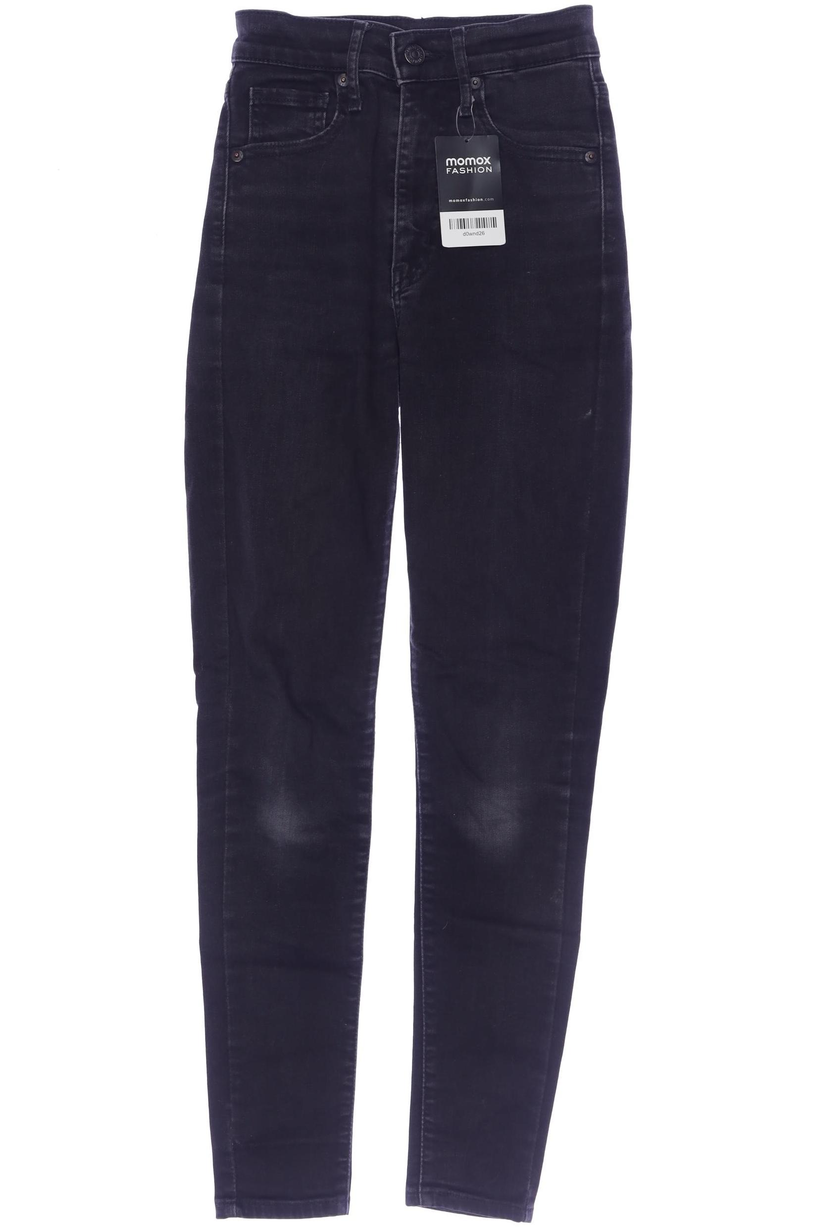 

Levis Damen Jeans, schwarz, Gr. 24