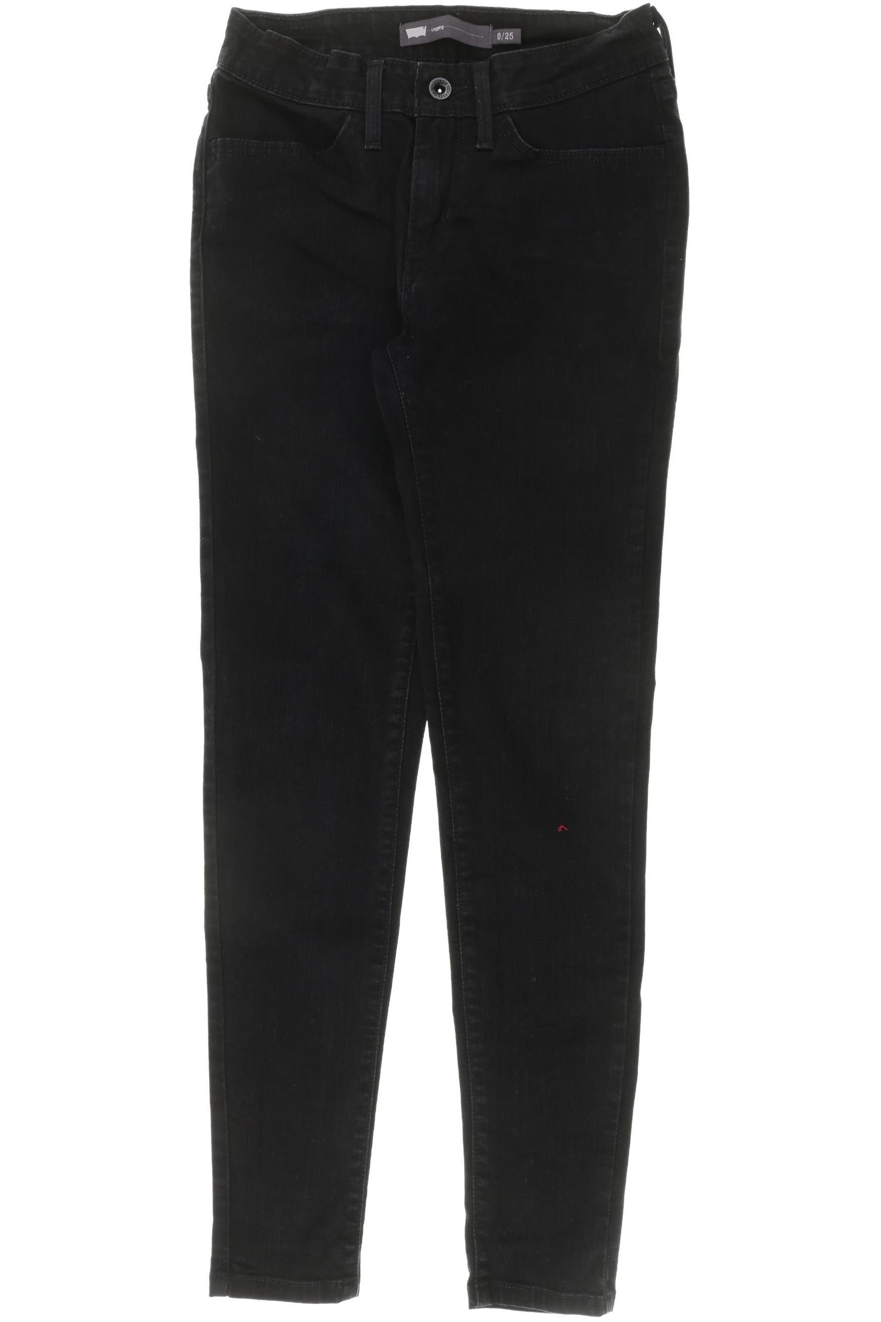 

Levis Damen Jeans, schwarz, Gr. 25