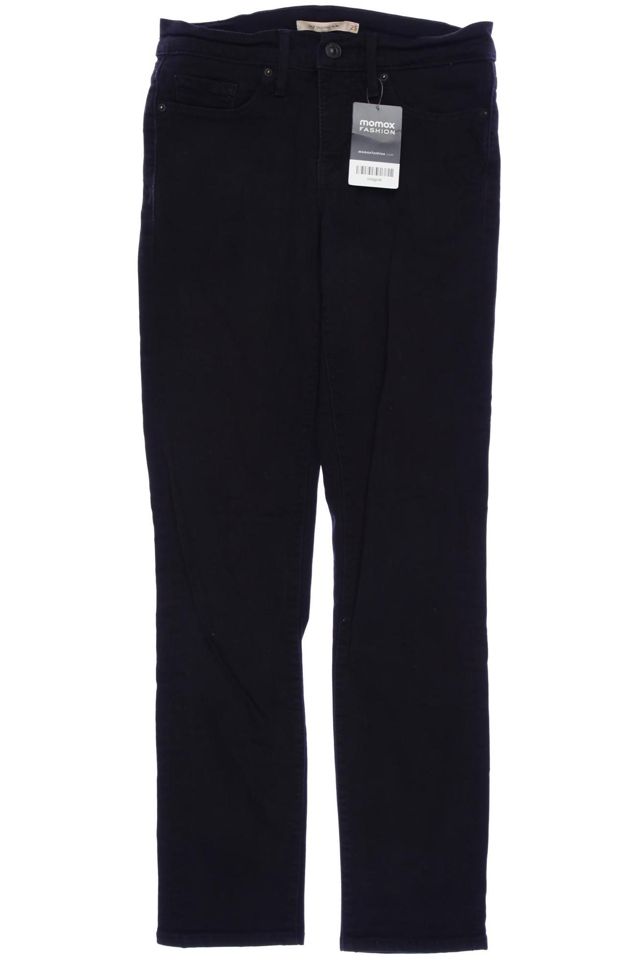 

Levis Damen Jeans, schwarz, Gr. 25