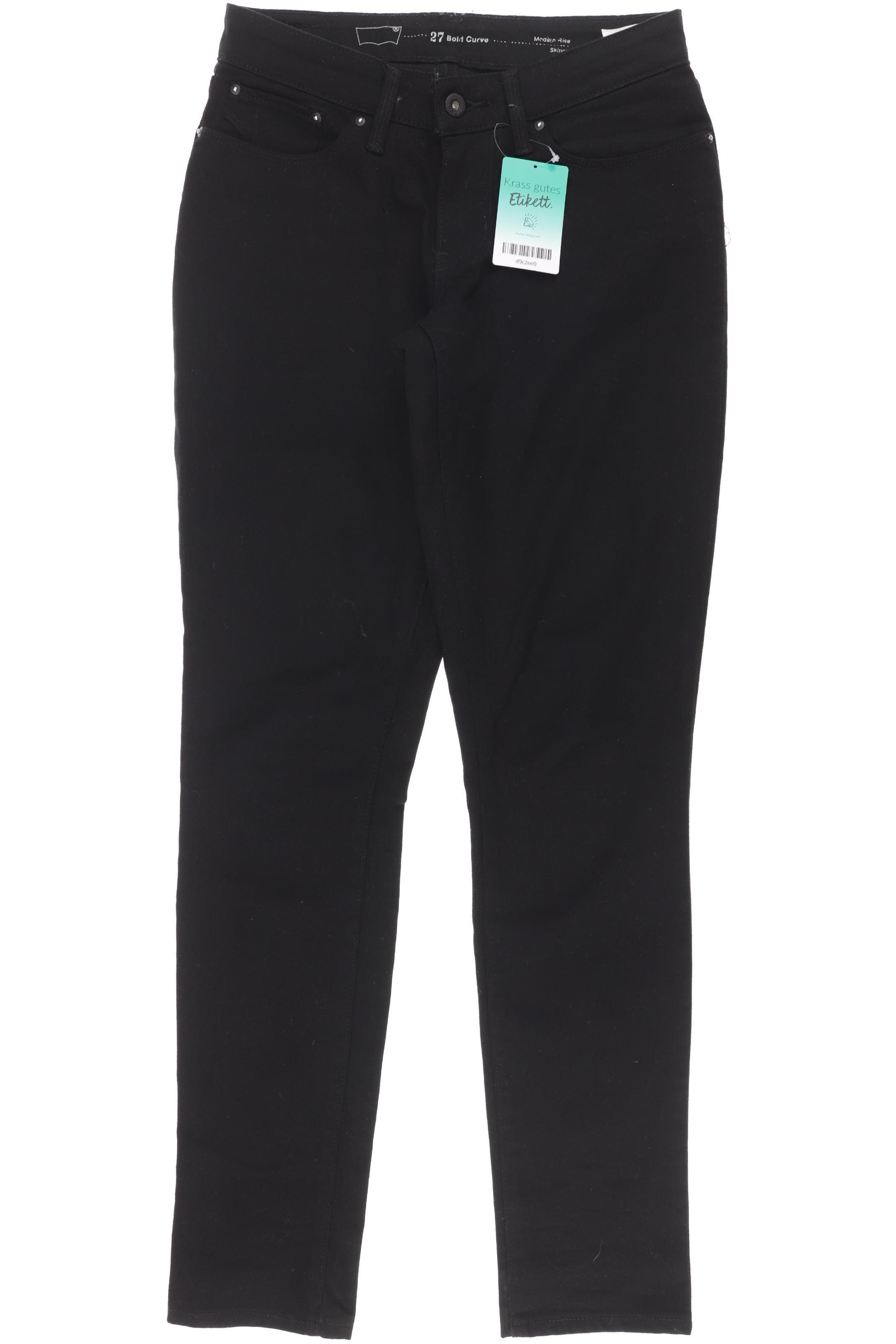 

Levis Damen Jeans, schwarz, Gr. 27