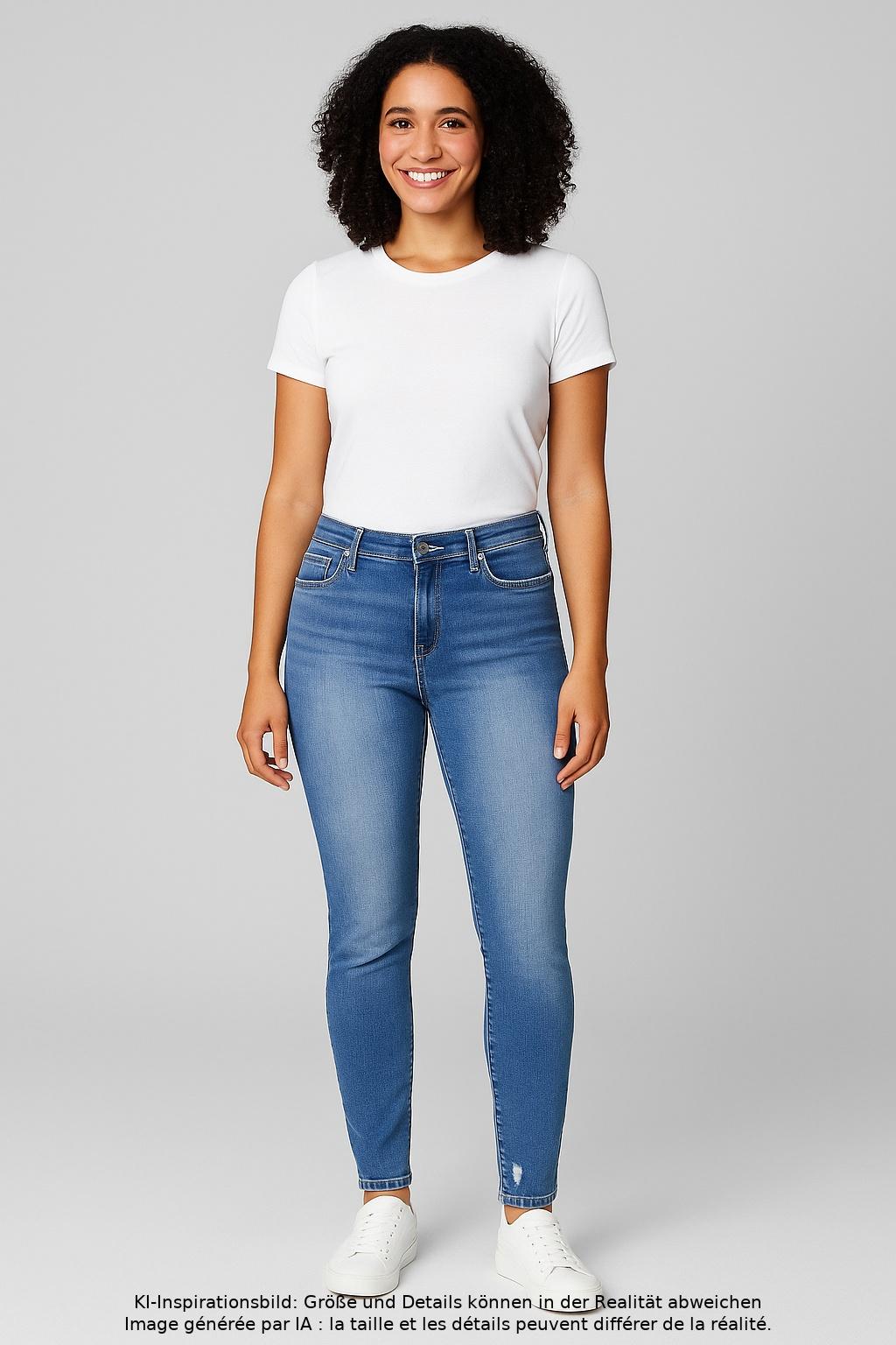 

Levis Damen Jeans, hellblau, Gr. 26