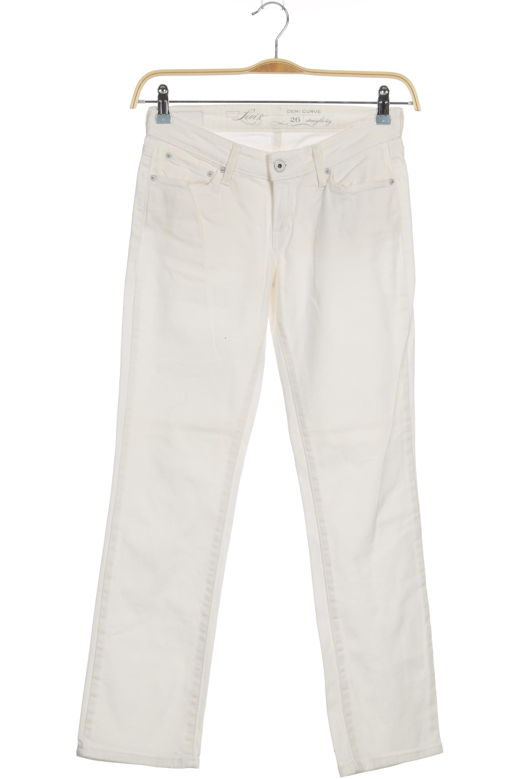 

Levis Damen Jeans, weiß, Gr. 26