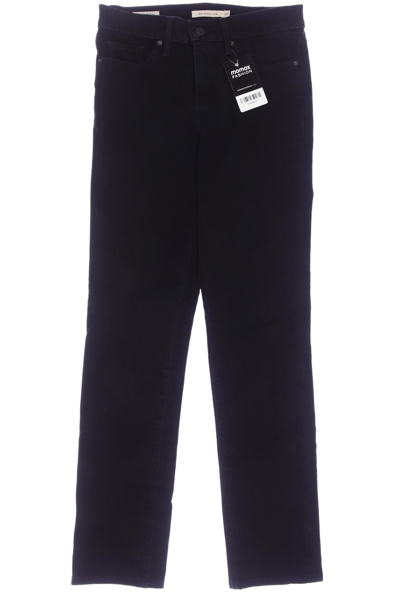 

Levis Damen Jeans, schwarz, Gr. 26
