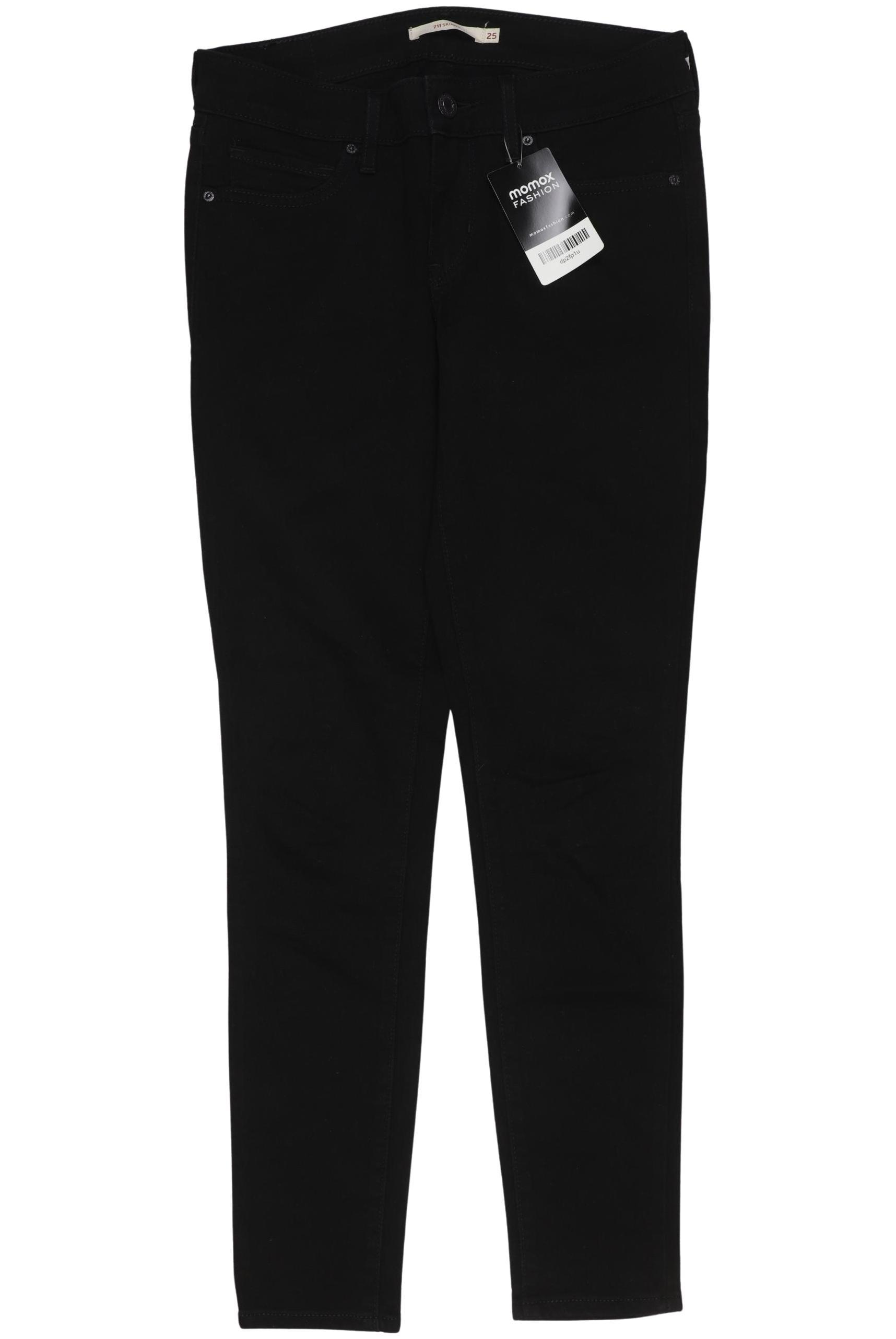 

Levis Damen Jeans, schwarz, Gr. 25