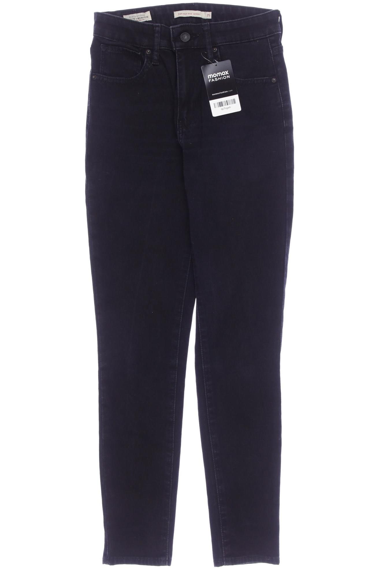 

Levis Damen Jeans, schwarz, Gr. 25