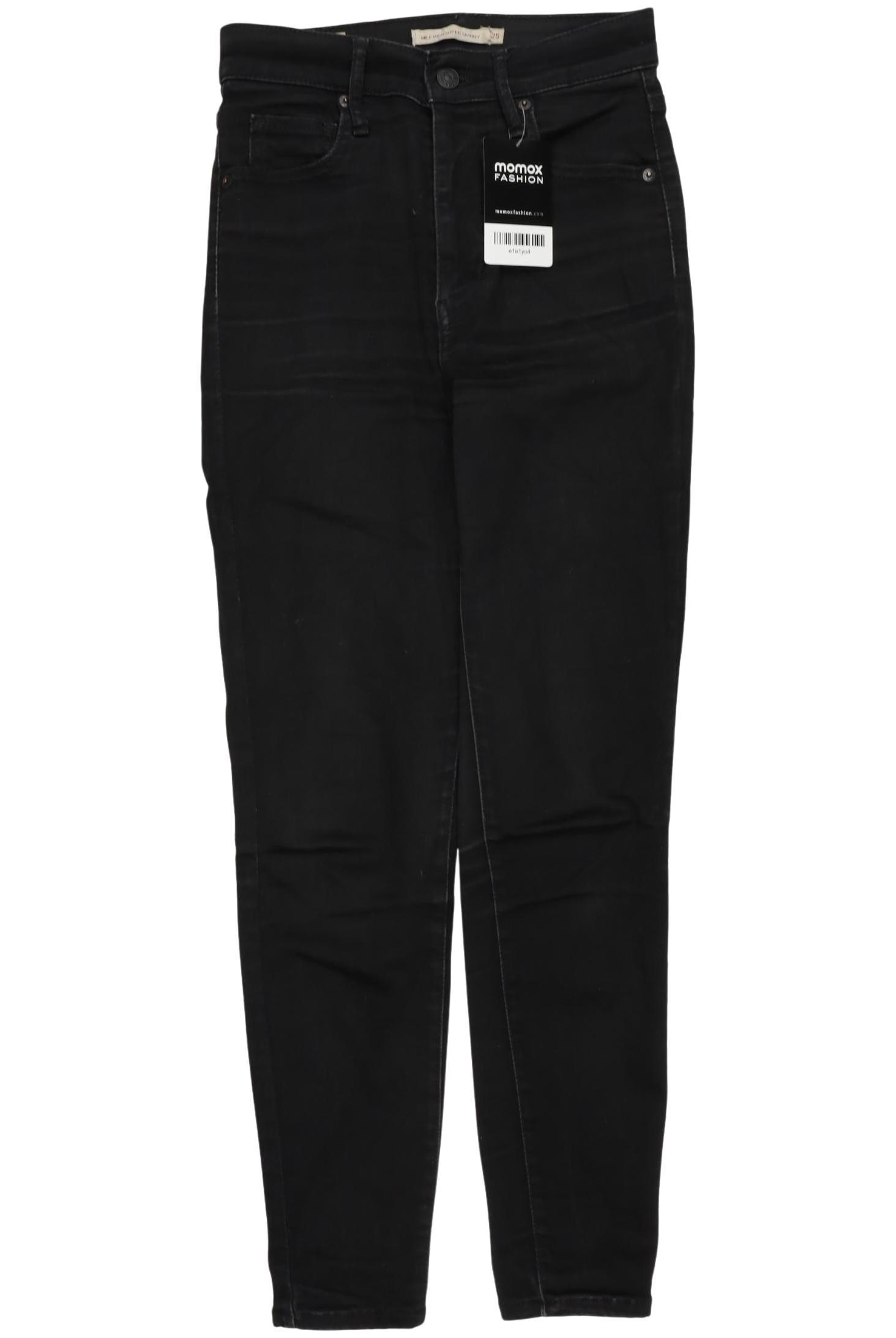 

Levis Damen Jeans, schwarz, Gr. 25
