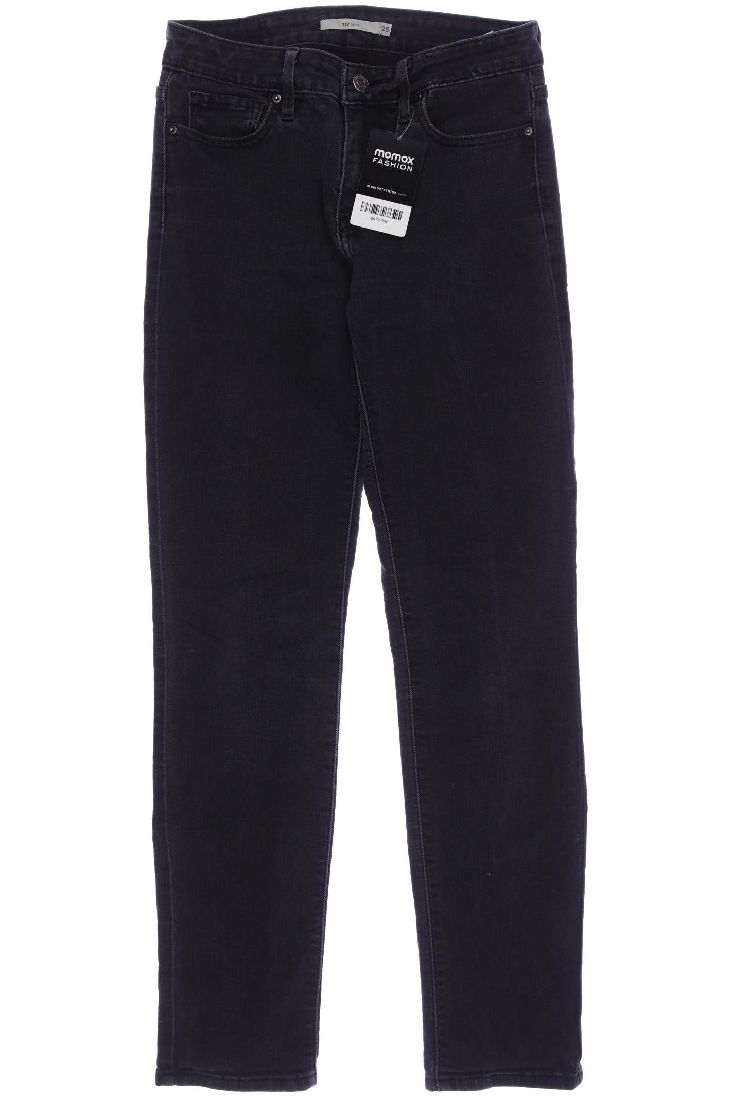 

Levis Damen Jeans, grau, Gr. 25