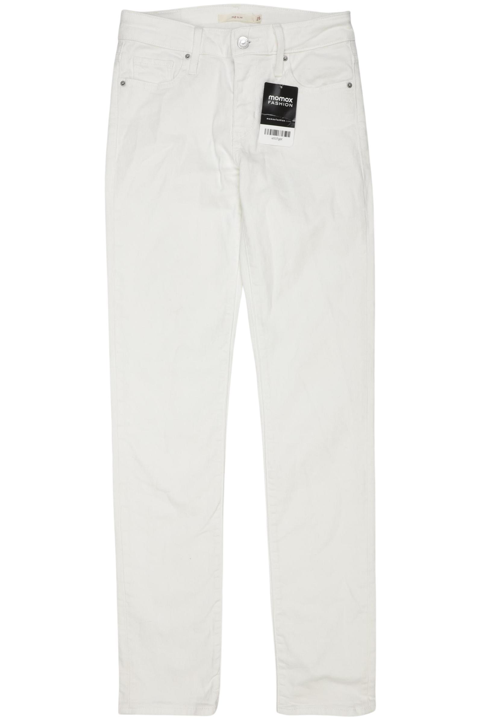 

Levis Damen Jeans, weiß, Gr. 25