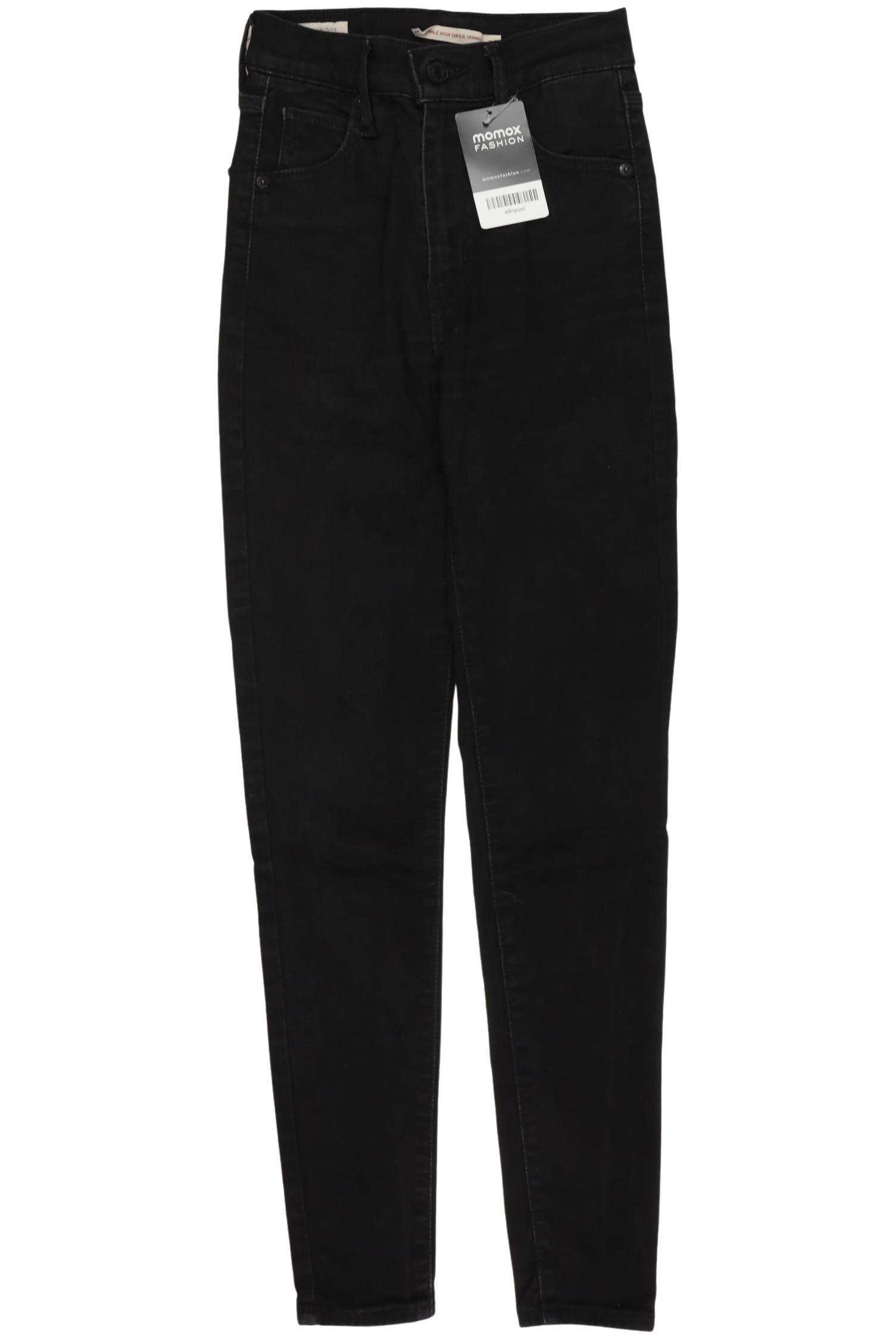 

Levis Damen Jeans, schwarz, Gr. 0