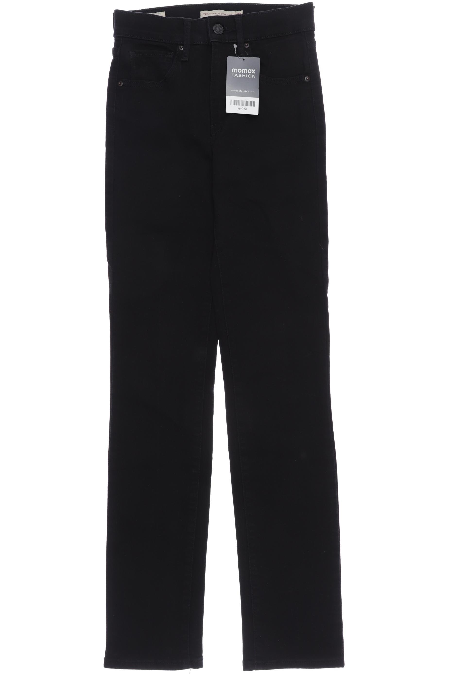 

Levis Damen Jeans, schwarz, Gr. 24