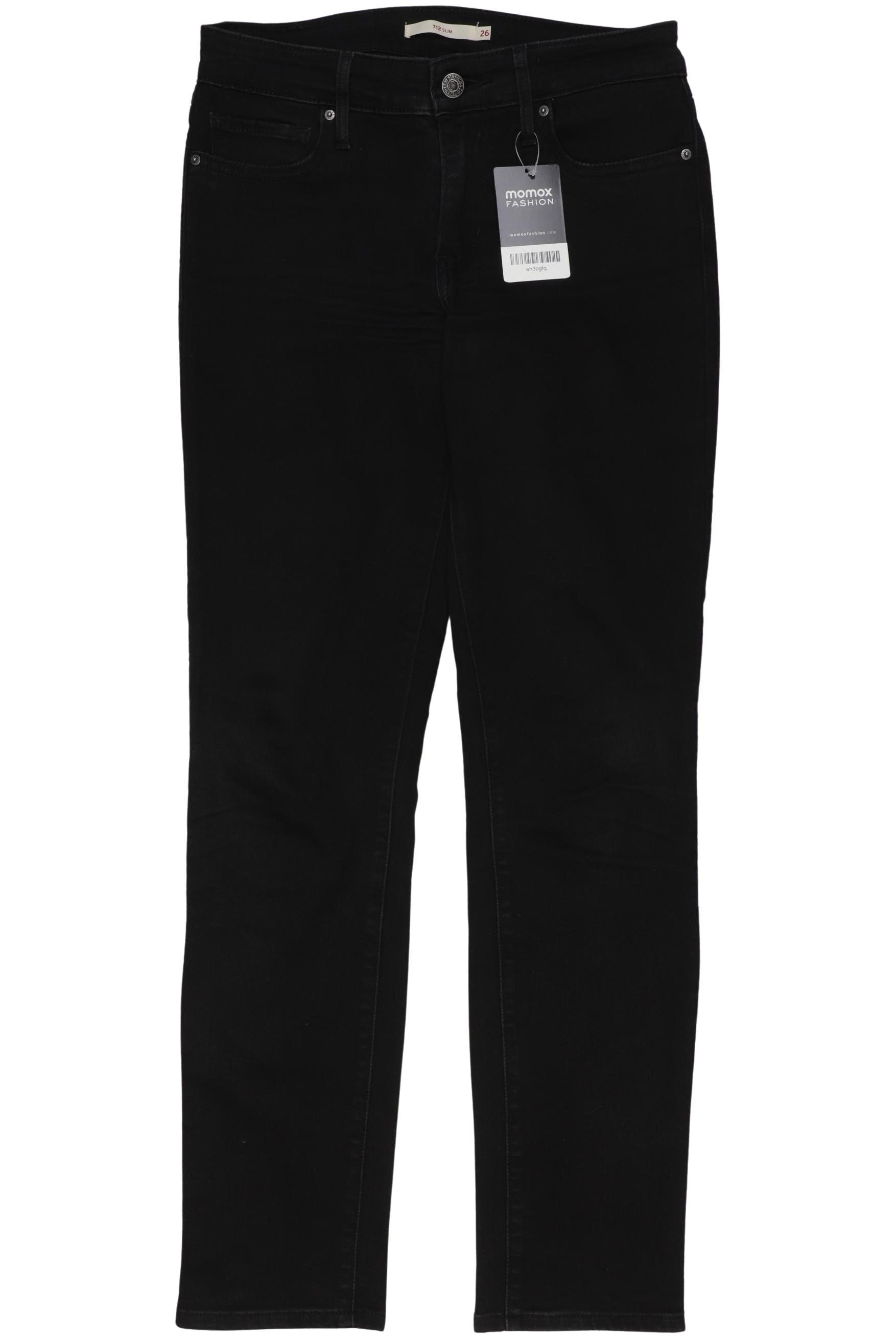 

Levis Damen Jeans, schwarz, Gr. 26