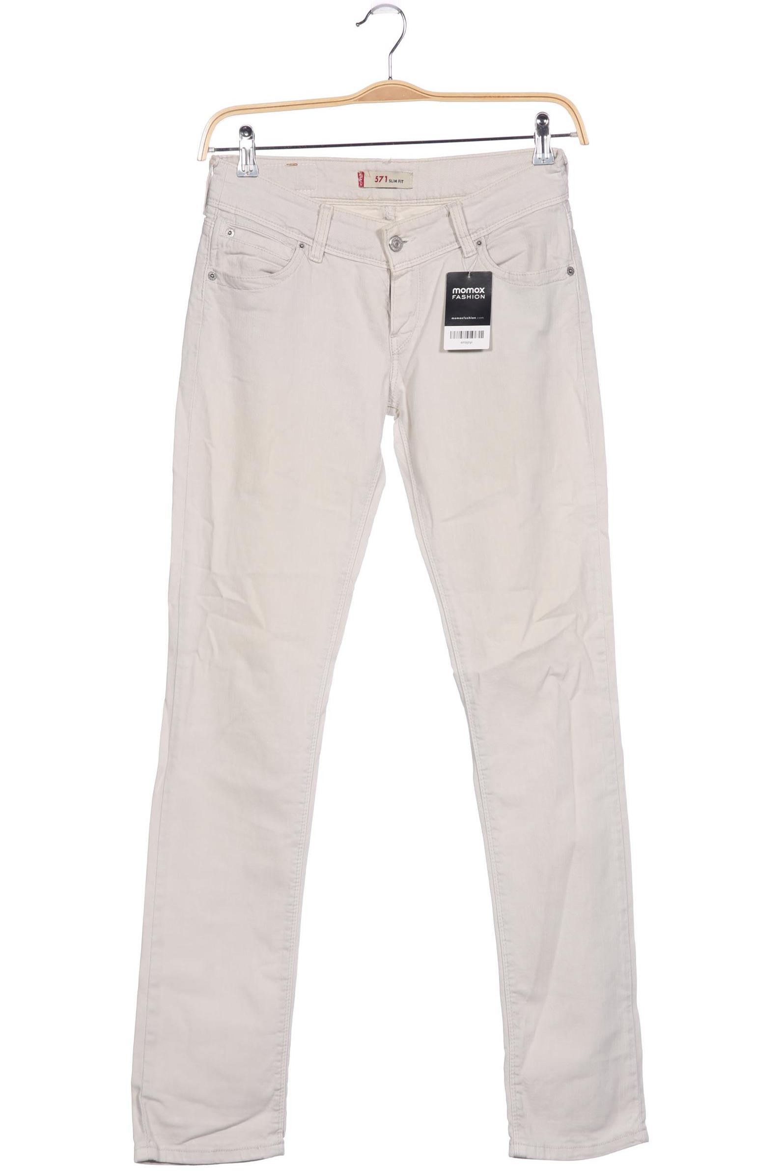 

Levis Damen Jeans, cremeweiß, Gr. 30